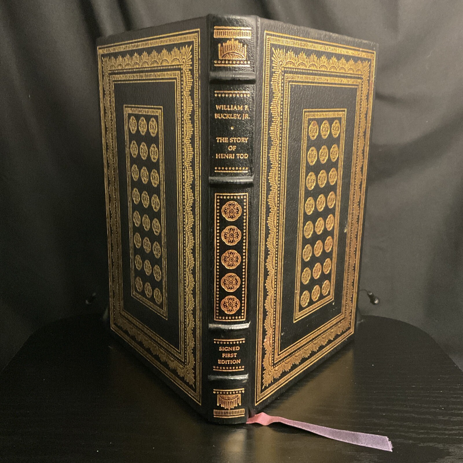 The Story of Henri Tod Franklin Library, 1984, Signed, 1st Edition, Leather /JLG