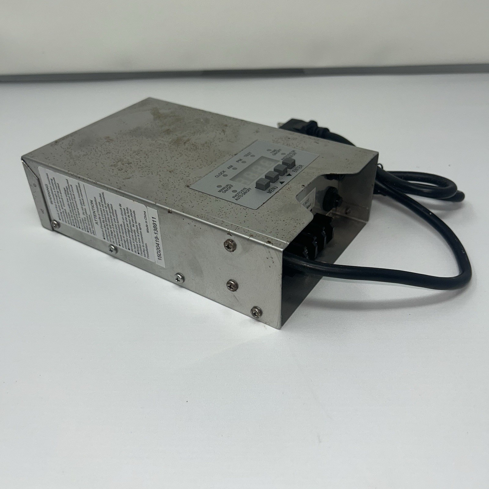 Kichler 12217 - 200 Watt Landscape Lighting Transformer Stainless Outdoor Kichler 12217 - 200 Watt Landscape Lighting Transformer Stainless Outdoor