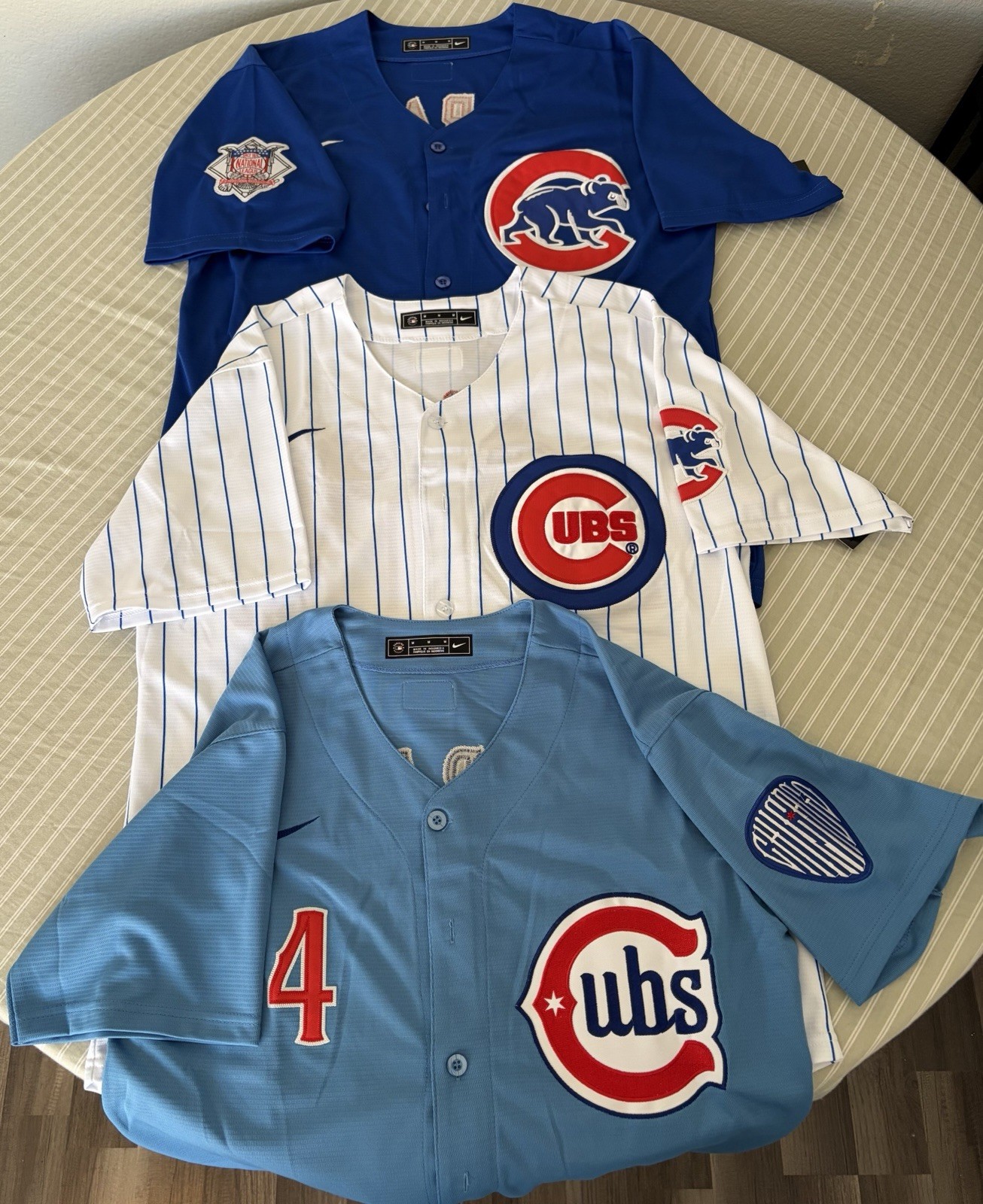NEW Pete Crow-Armstrong/Bregman/Hoerner Chicago Cubs Jersey SHIPS SAME DAY