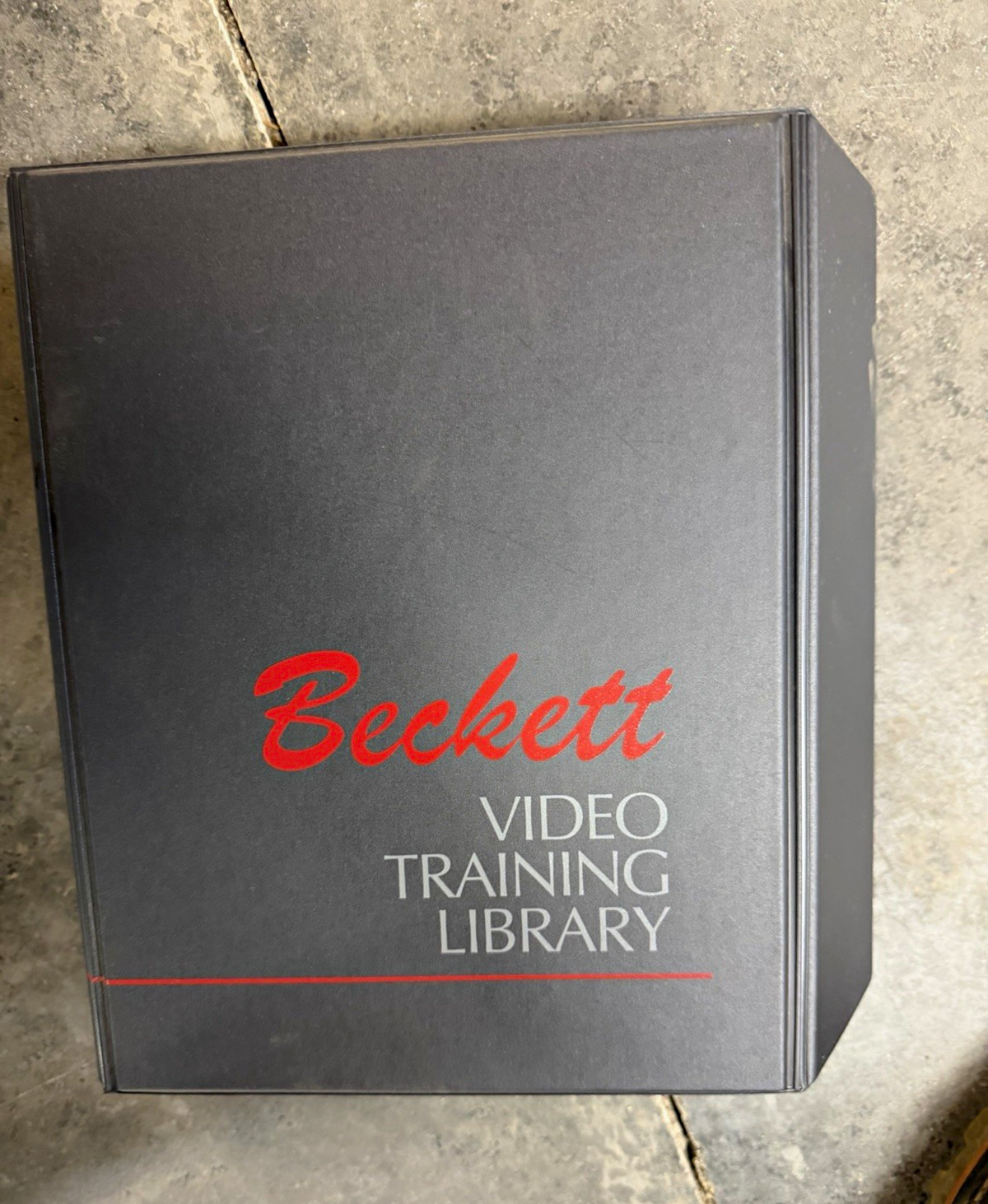 Vintage 1988 R.W. Beckett Video Training Library 6 VHS Set Oil Burner HVAC