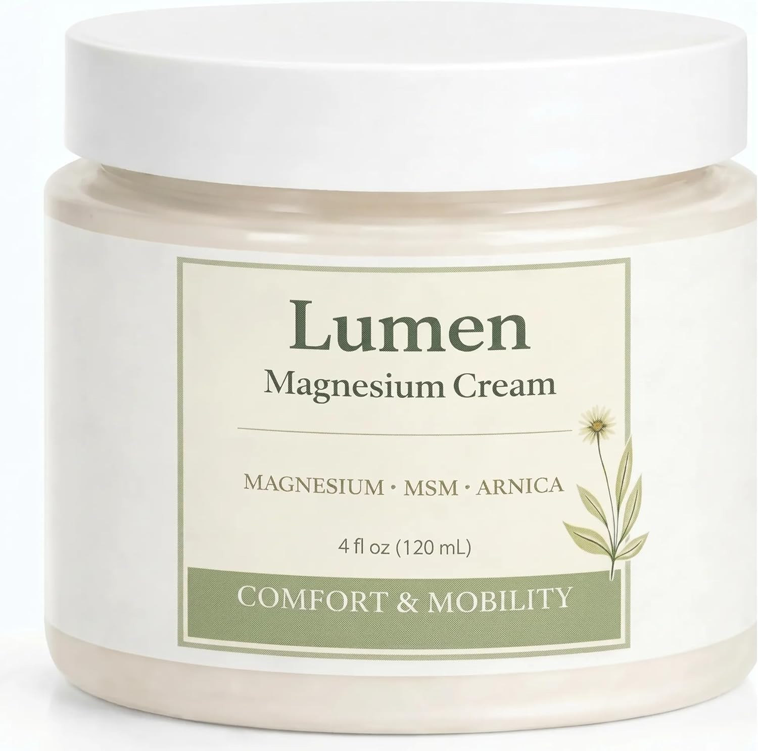 Lumen Relief Magnesium Cream, Neuropathy Cream - Nerve Relief Magnesium Body Lot