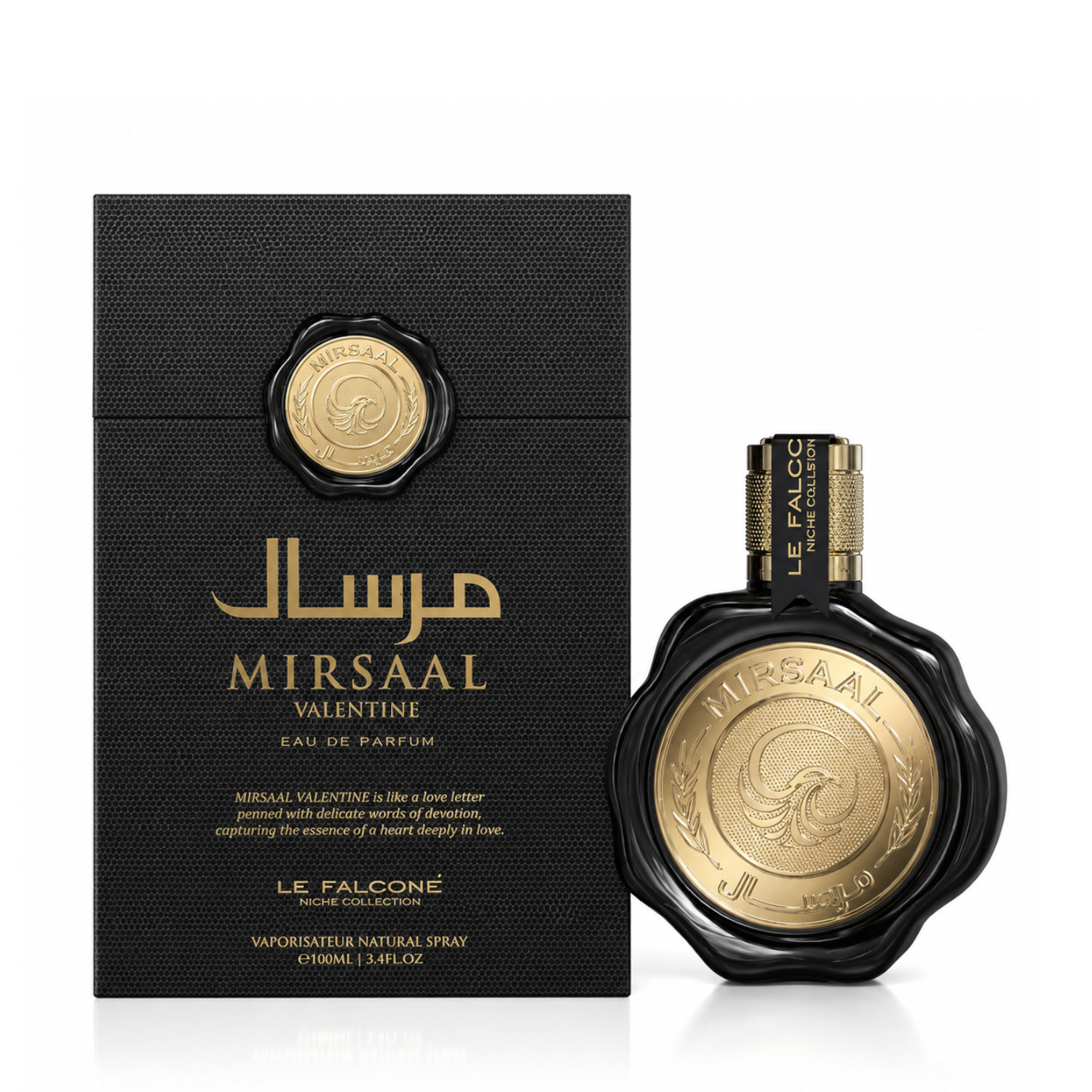 NP Le Falcone Mirsaal Valentine Unisex Eau de Parfum Fragrance 3.4 FL OZ/100 ML