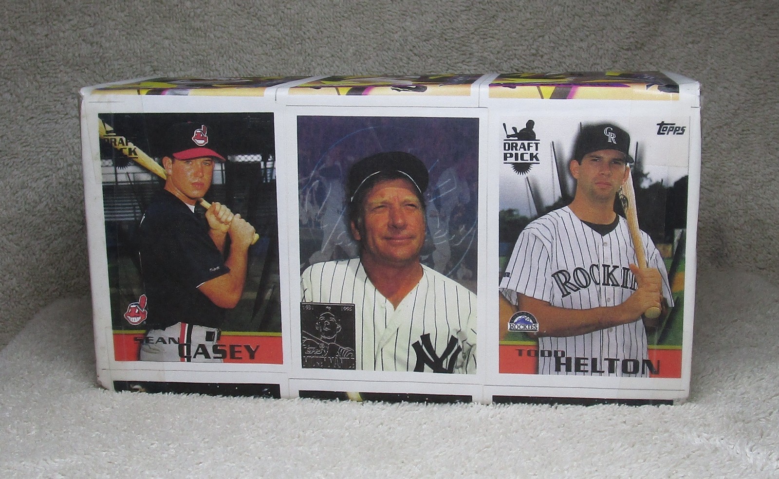 1996 Topps MLB Baseball Series 1 & 2 Complete Card Set #1-440 w/Cover & Labels 1996 Topps MLB Baseball Series 1 & 2 Complete Card Set #1-440 w/Cover & Labels
