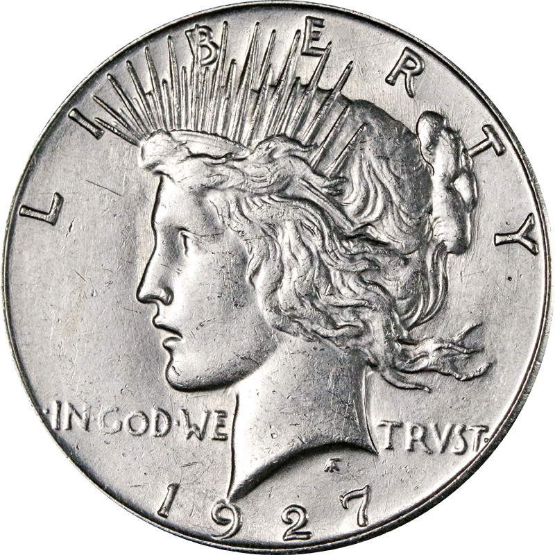 1927-S Peace Dollar