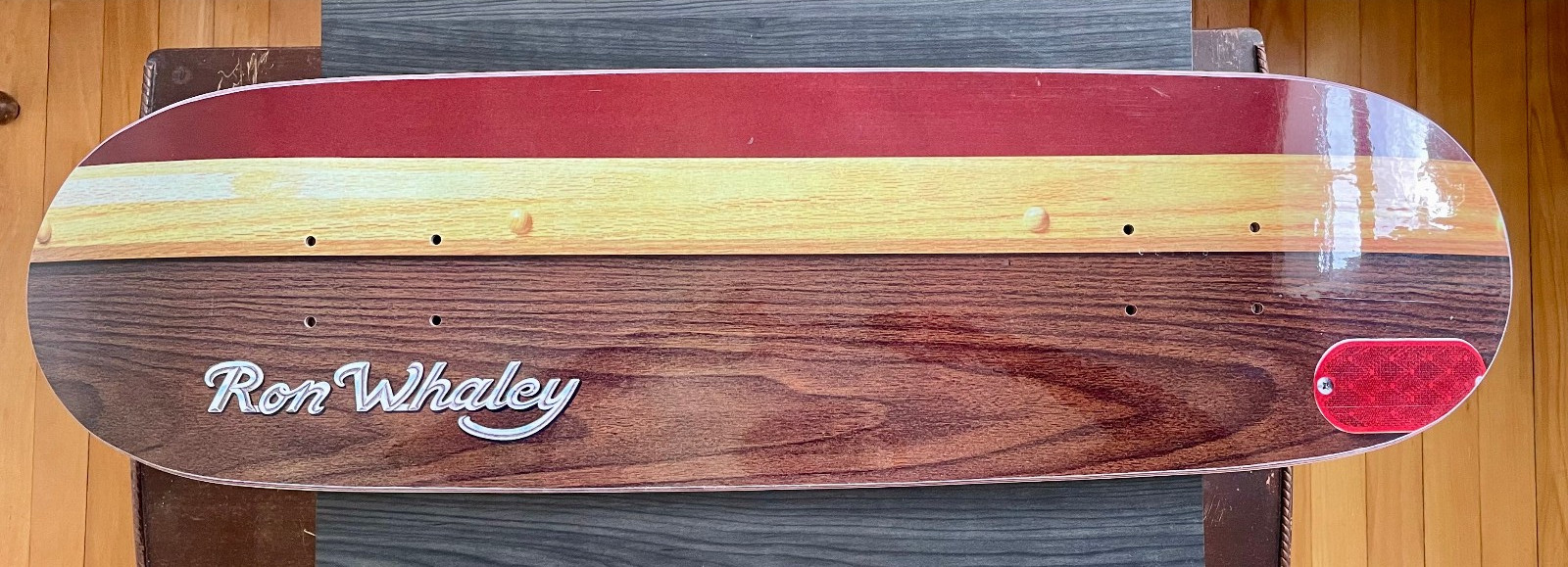 Vintage 1992 Skateboard SMA Santa Monica AirlineRon Whaley Side Panel Slick Deck Vintage 1992 Skateboard SMA Santa Monica AirlineRon Whaley Side Panel Slick Deck