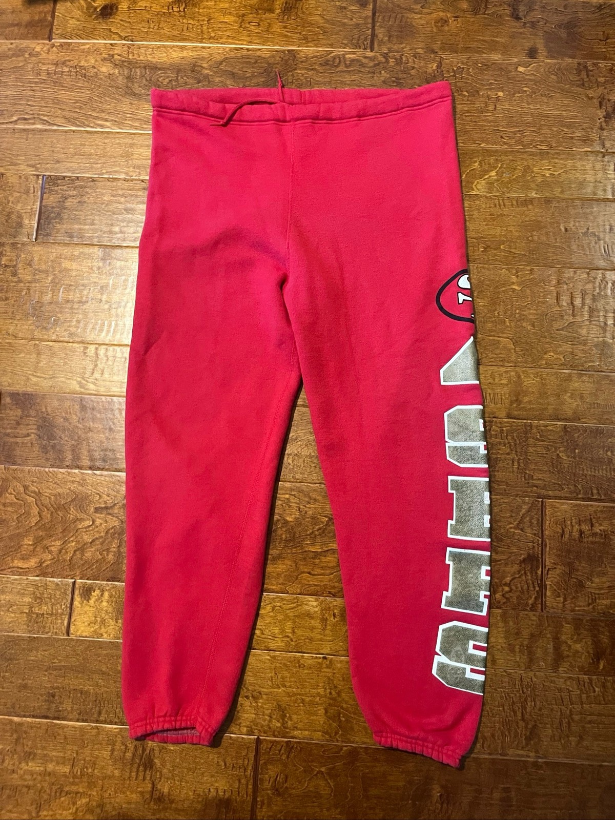 Vintage San Francisco 49ers Logo 7 Heavyweight Sweatpants – Men’s XL – Red Vintage San Francisco 49ers Logo 7 Heavyweight Sweatpants – Men’s XL – Red