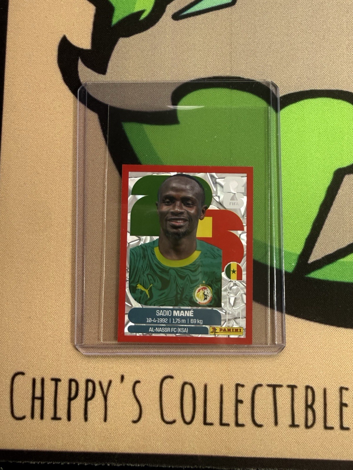 2026 Panini FIFA World Cup Sadio Mane SEN 15 Red Crumple Online Exclusive 2026 Panini FIFA World Cup Sadio Mane SEN 15 Red Crumple Online Exclusive