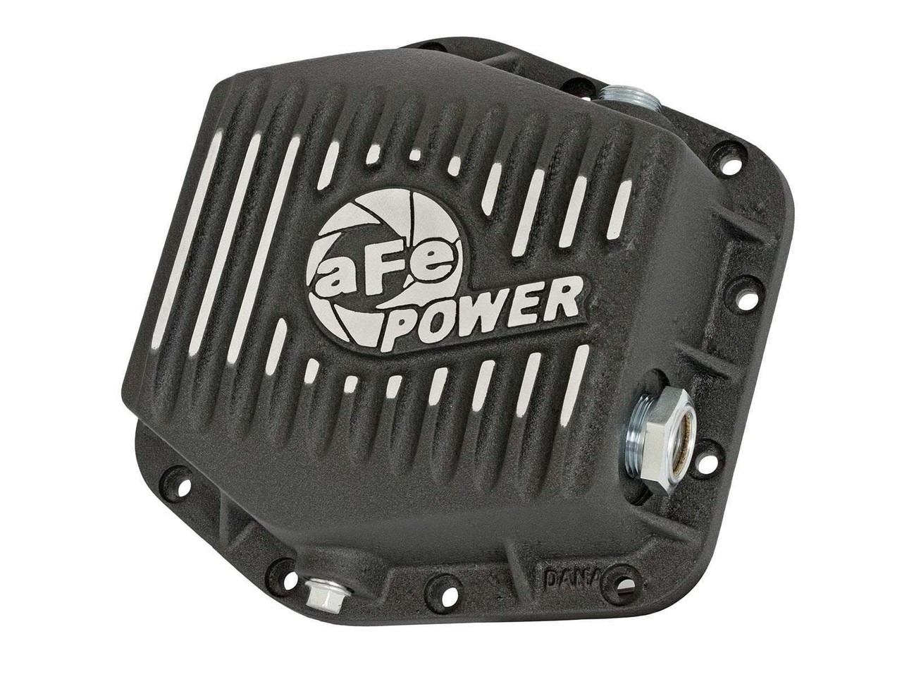 46-70302 aFe POWER Pro Series Rear Differential Cover Black w/ Machined Fins GM