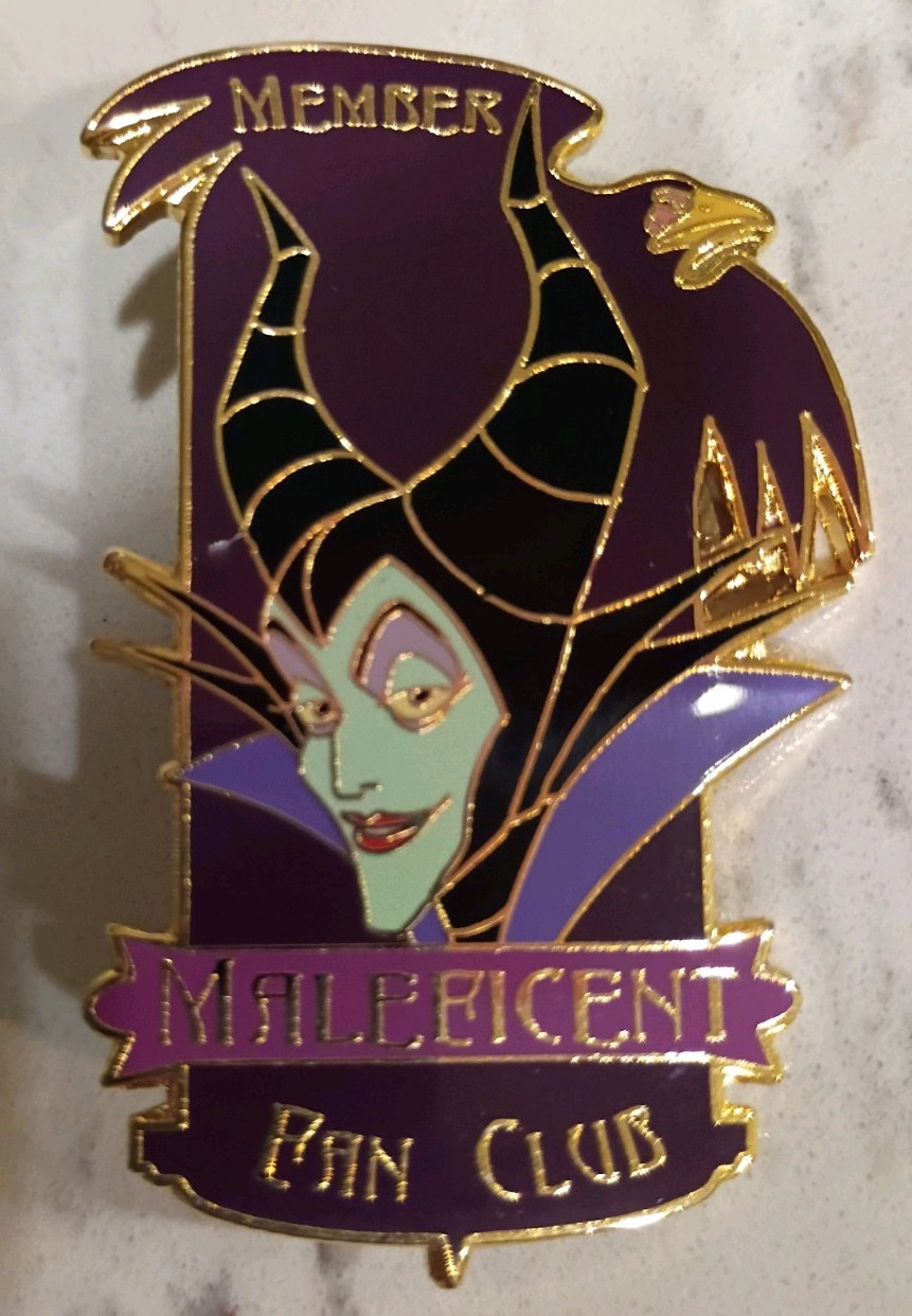 Disney Auctions - 2004 Maleficent - Fan Club Pin - LE 1000  