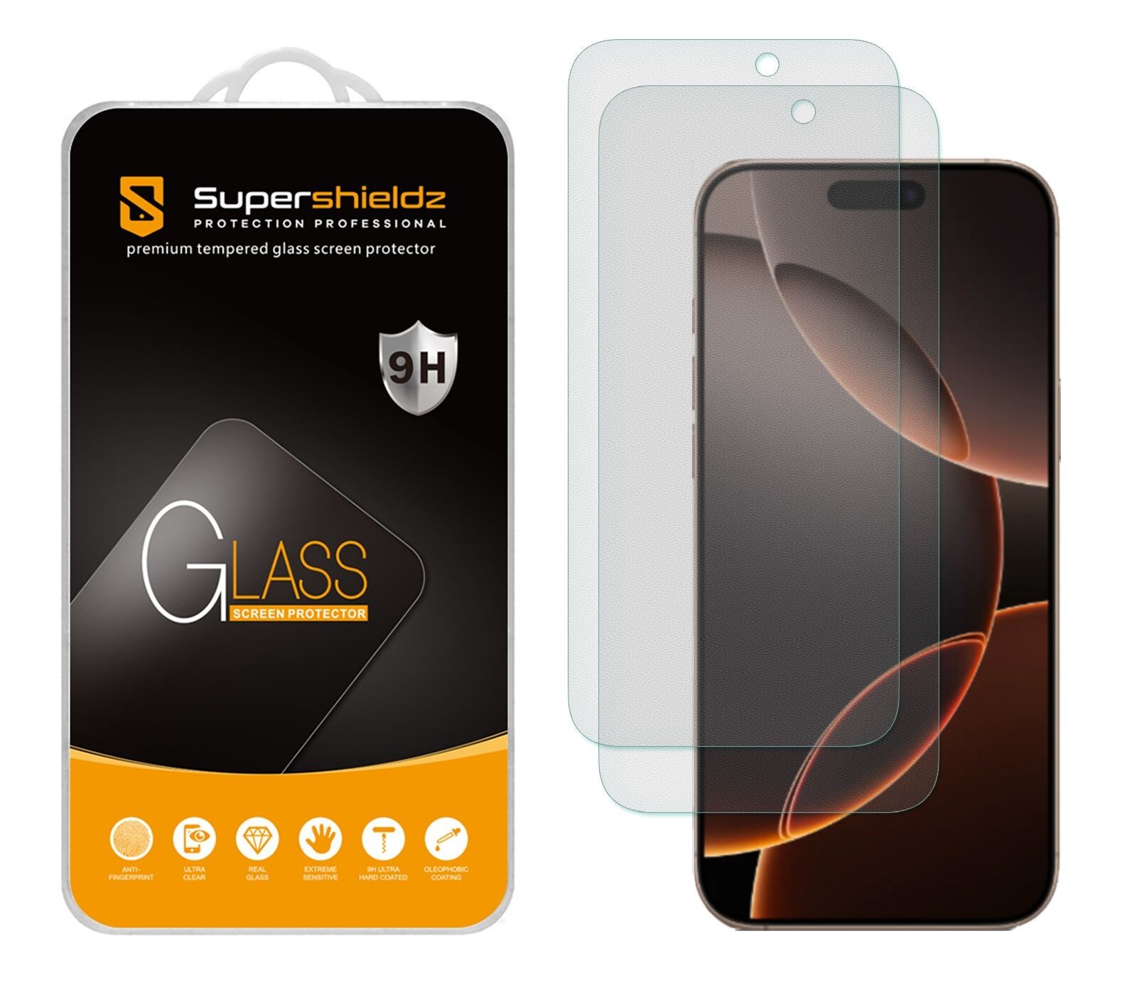 2X Anti-Glare Matte Tempered Glass Screen Protector for iPhone 16 Pro Max (6.9 2X Anti-Glare Matte Tempered Glass Screen Protector for iPhone 16 Pro Max (6.9