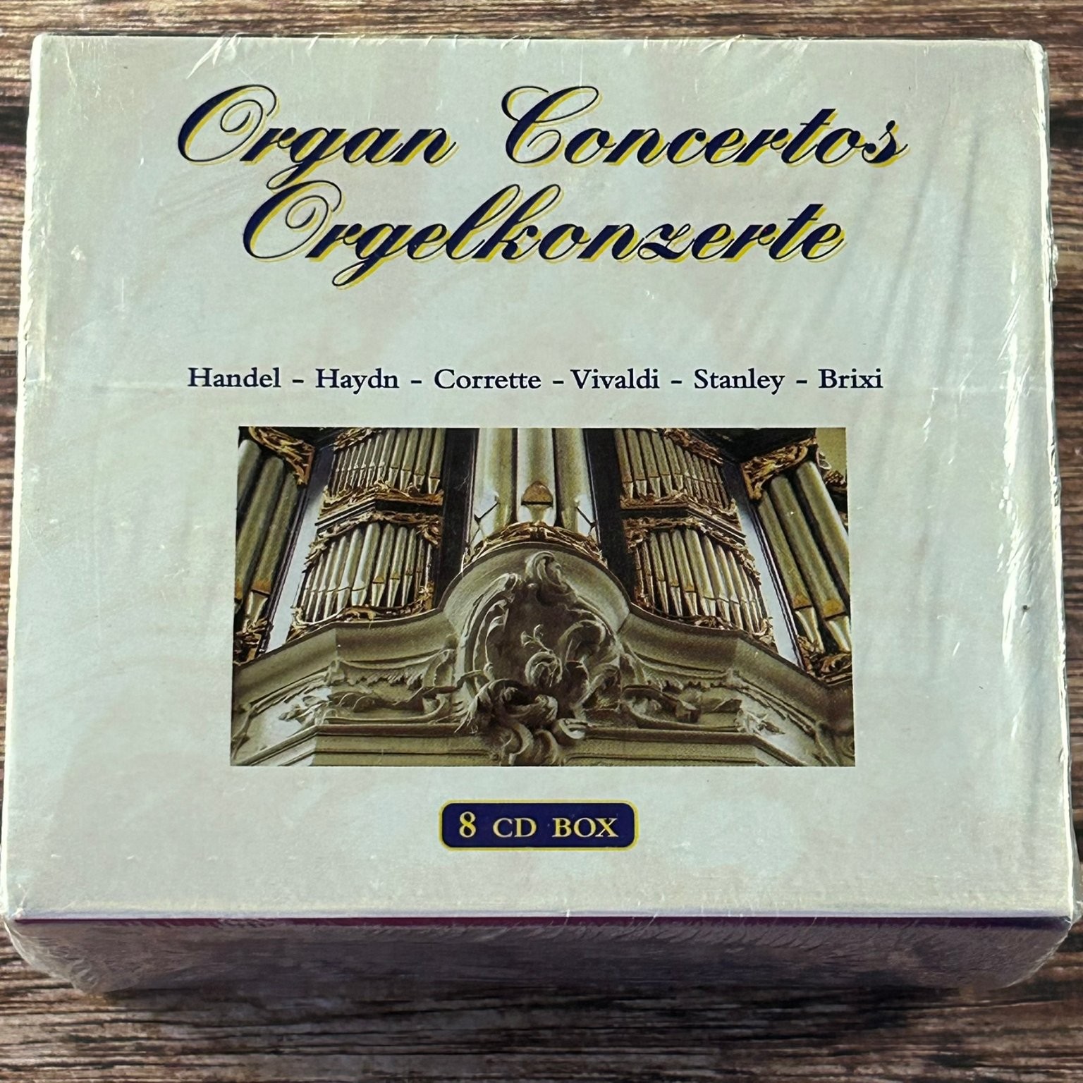 Organ Concertos CD 8-disc Box Set Handel Haydn Vivaldi Classical Sealed