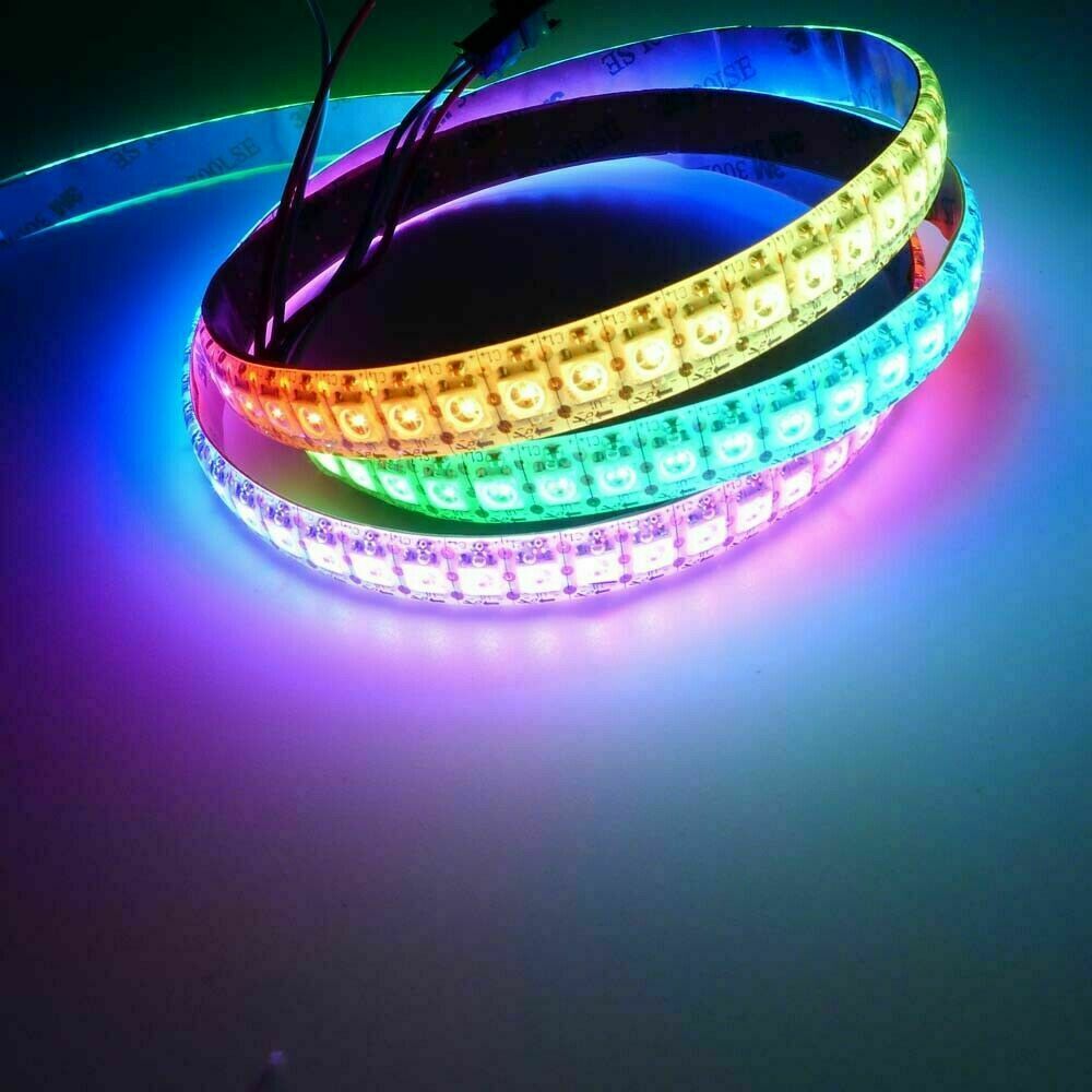 5050 WS2811 RGB LED Strip Light Dream Color 3 Pin 12V 5M 16.4Ft 150 LED /300 LED