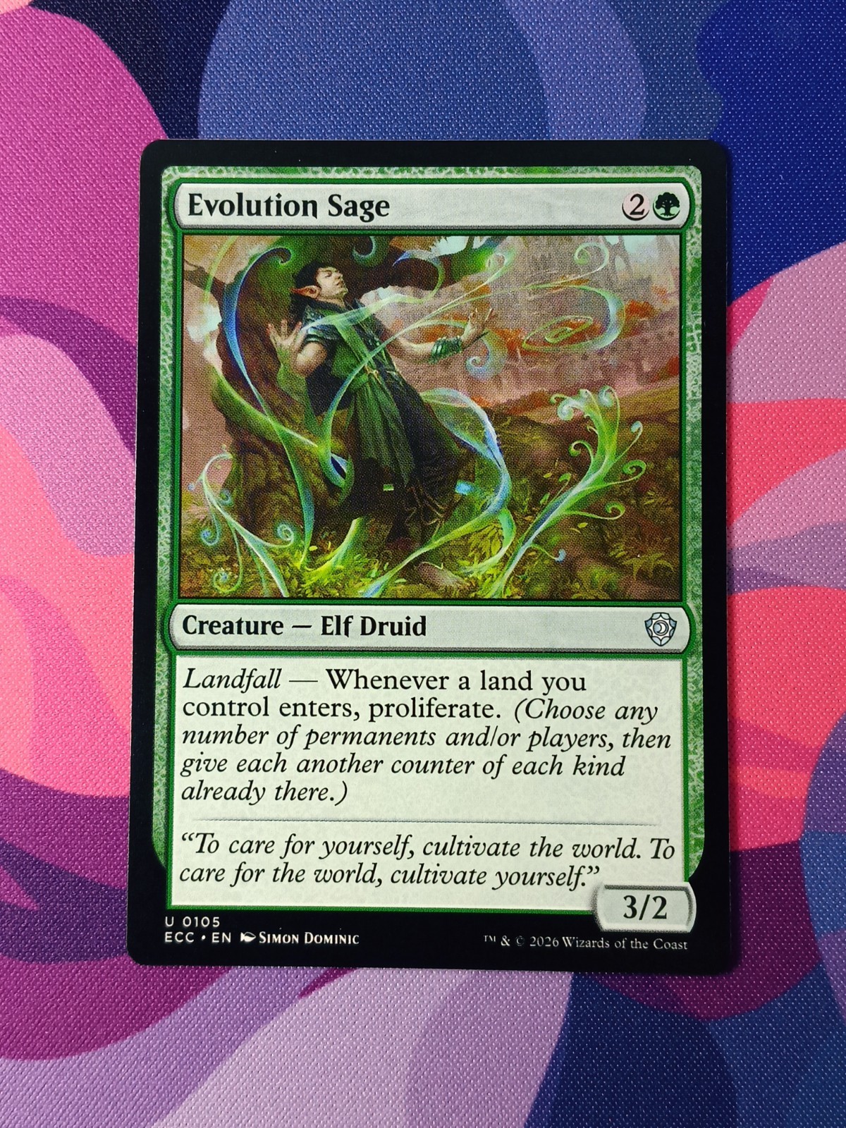 Evolution Sage | *% Off 2+ | Lorwyn Eclipsed | NM | MTG
