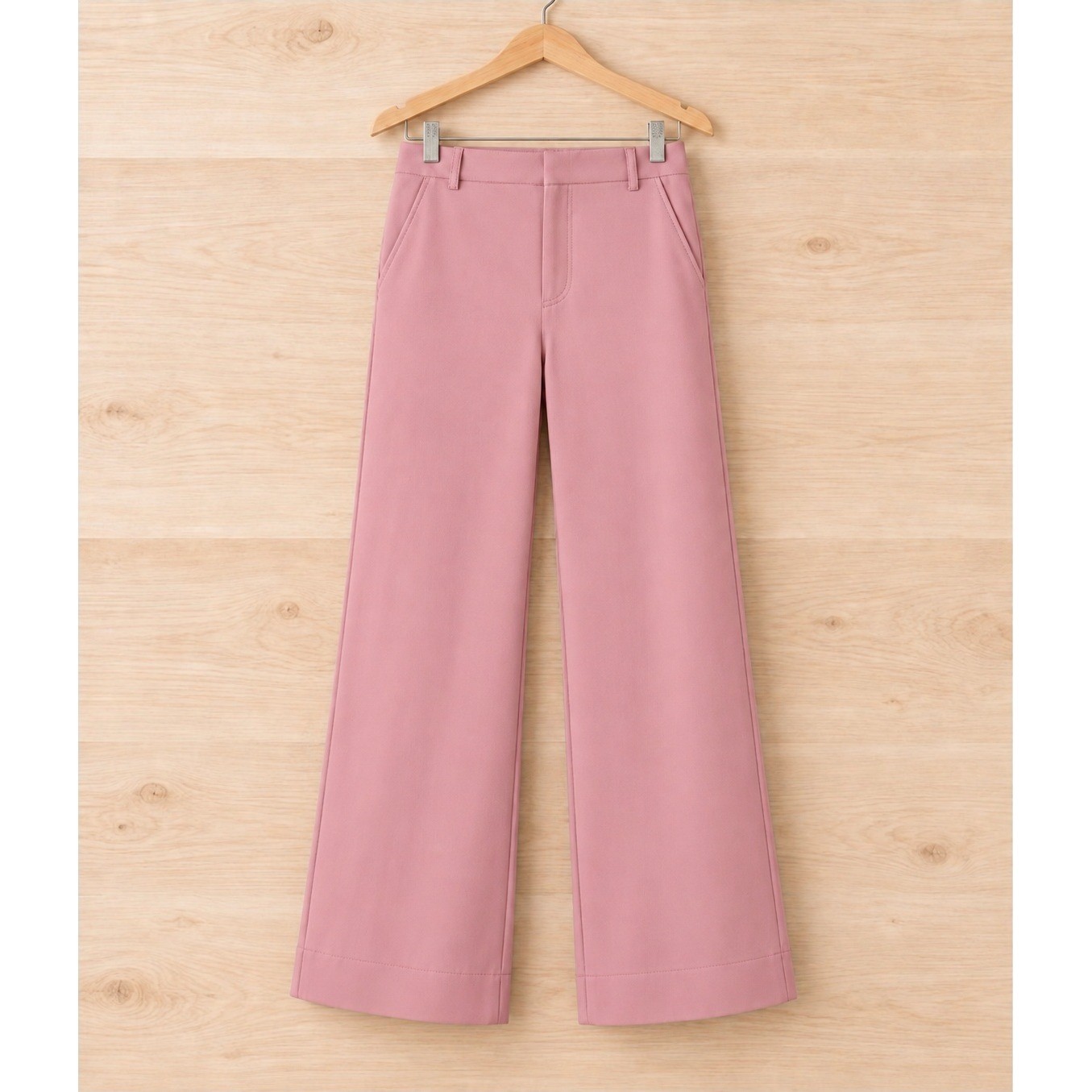Halara Flex High Waisted Pocket Solid Work Tapered Pants Pink Medium NWT