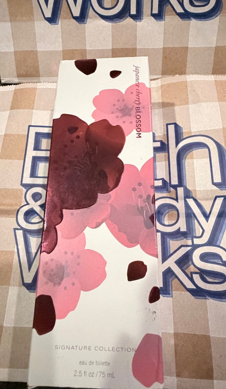 VTG Y2K BATH & BODY WORKS JAPANESE CHERRY BLOSSOM EDT PERFUME SPRAY NEW 2.5 oz