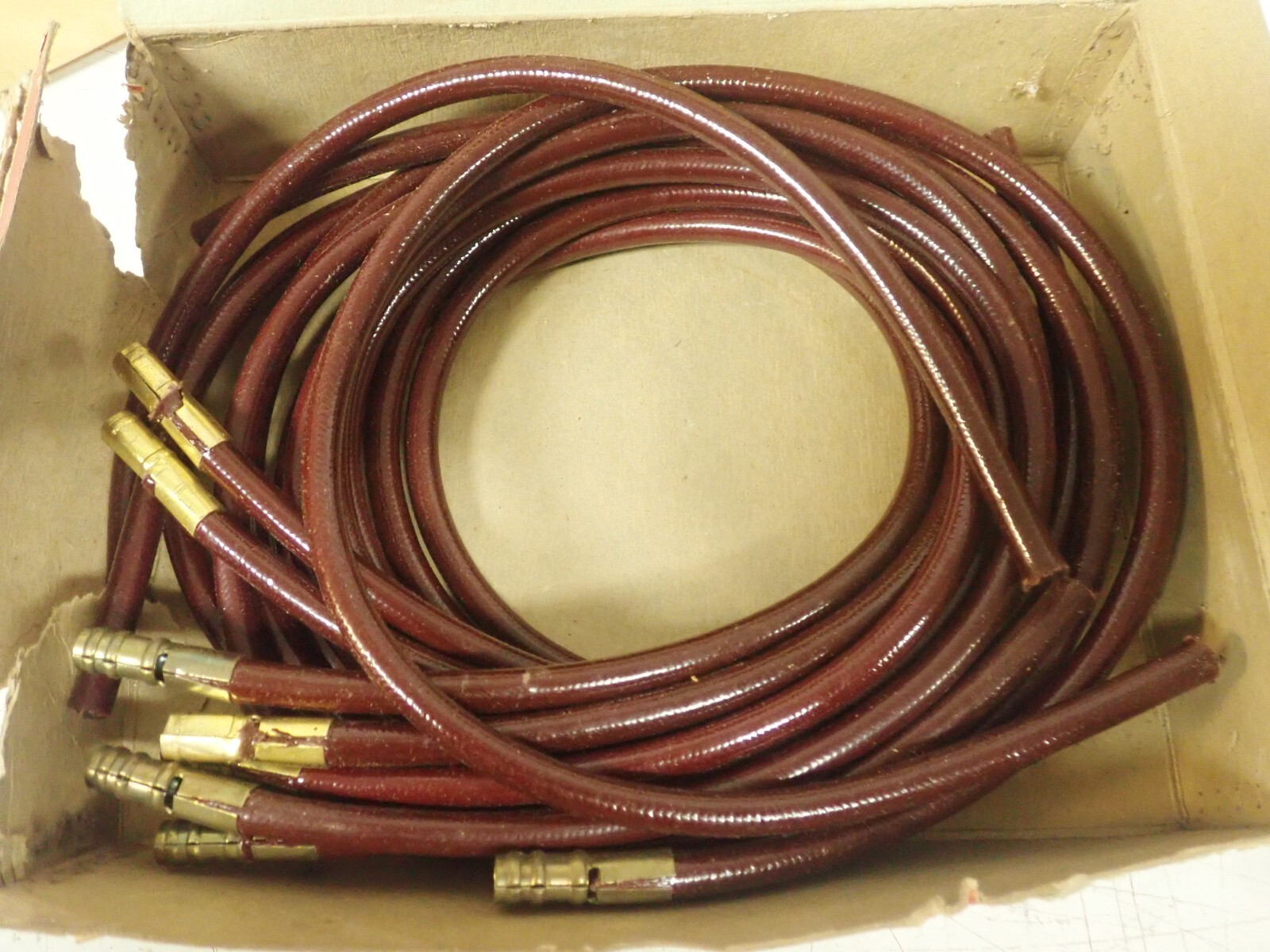 Vintage NORS 1932 -1942 Ford Flathead Spark Plug Wire Set Mercury 39-42 Wiry Joe