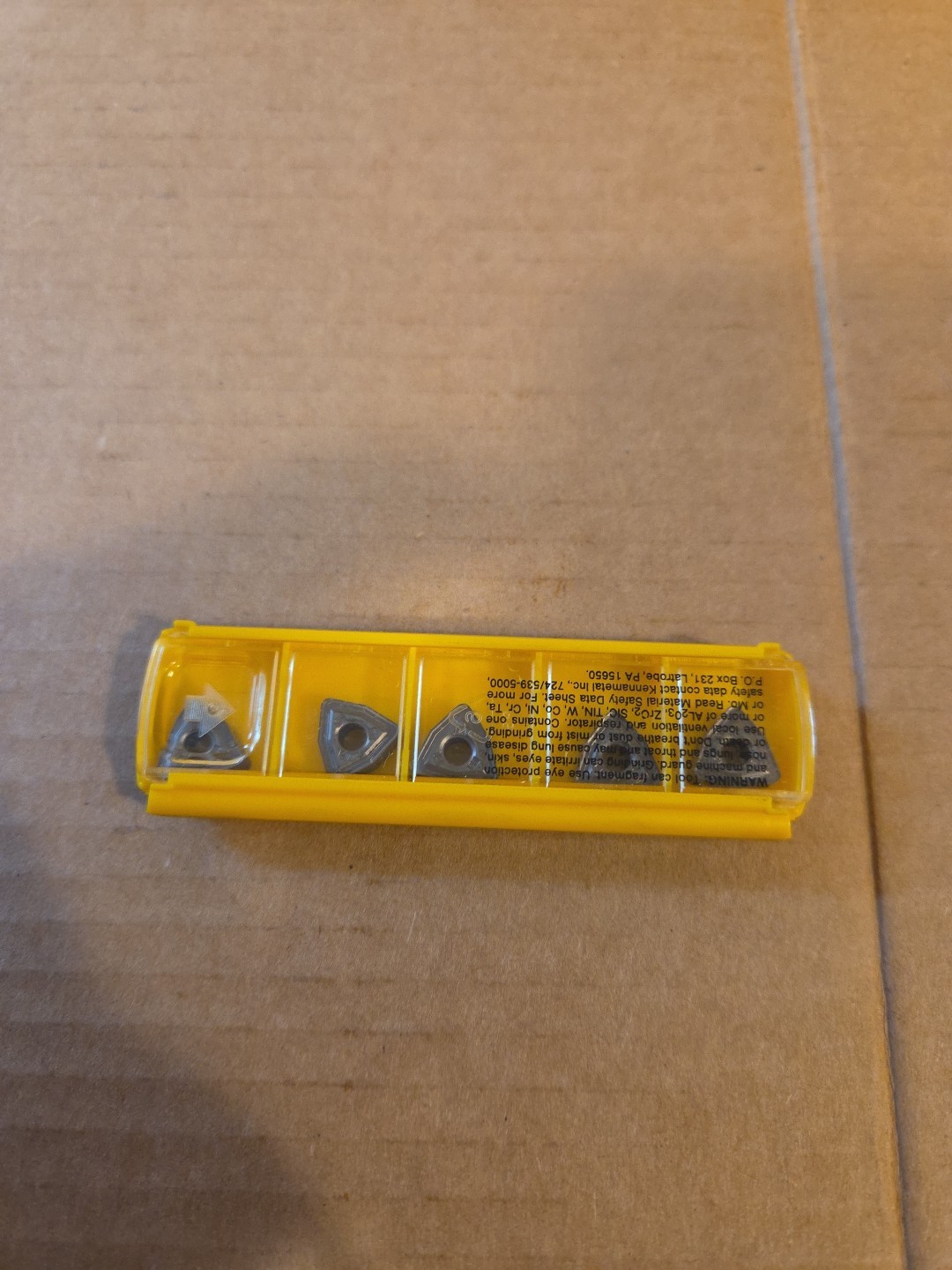 5 Pcs Kennametal WNMG060412RP Roughing Insert KCK20B 5 Pcs Kennametal WNMG060412RP Roughing Insert KCK20B