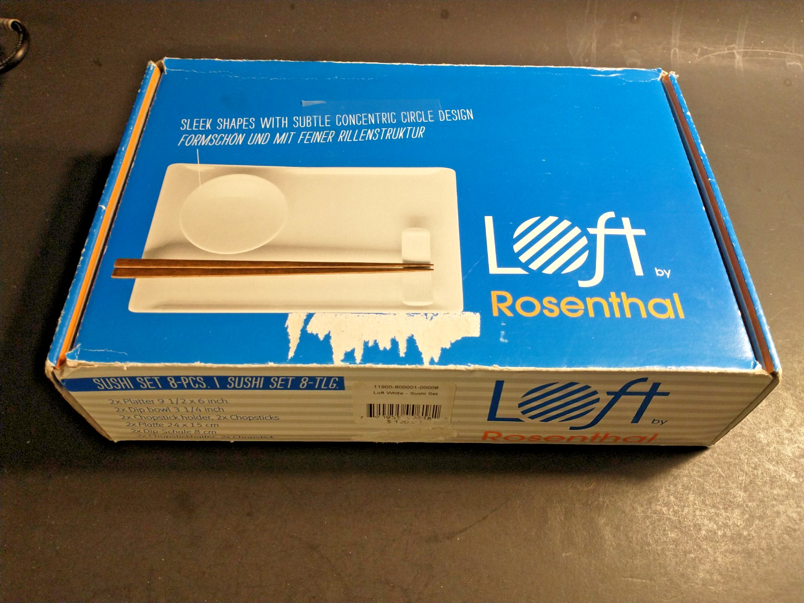 Rosenthal/Thomas Loft Sushi Set for two 