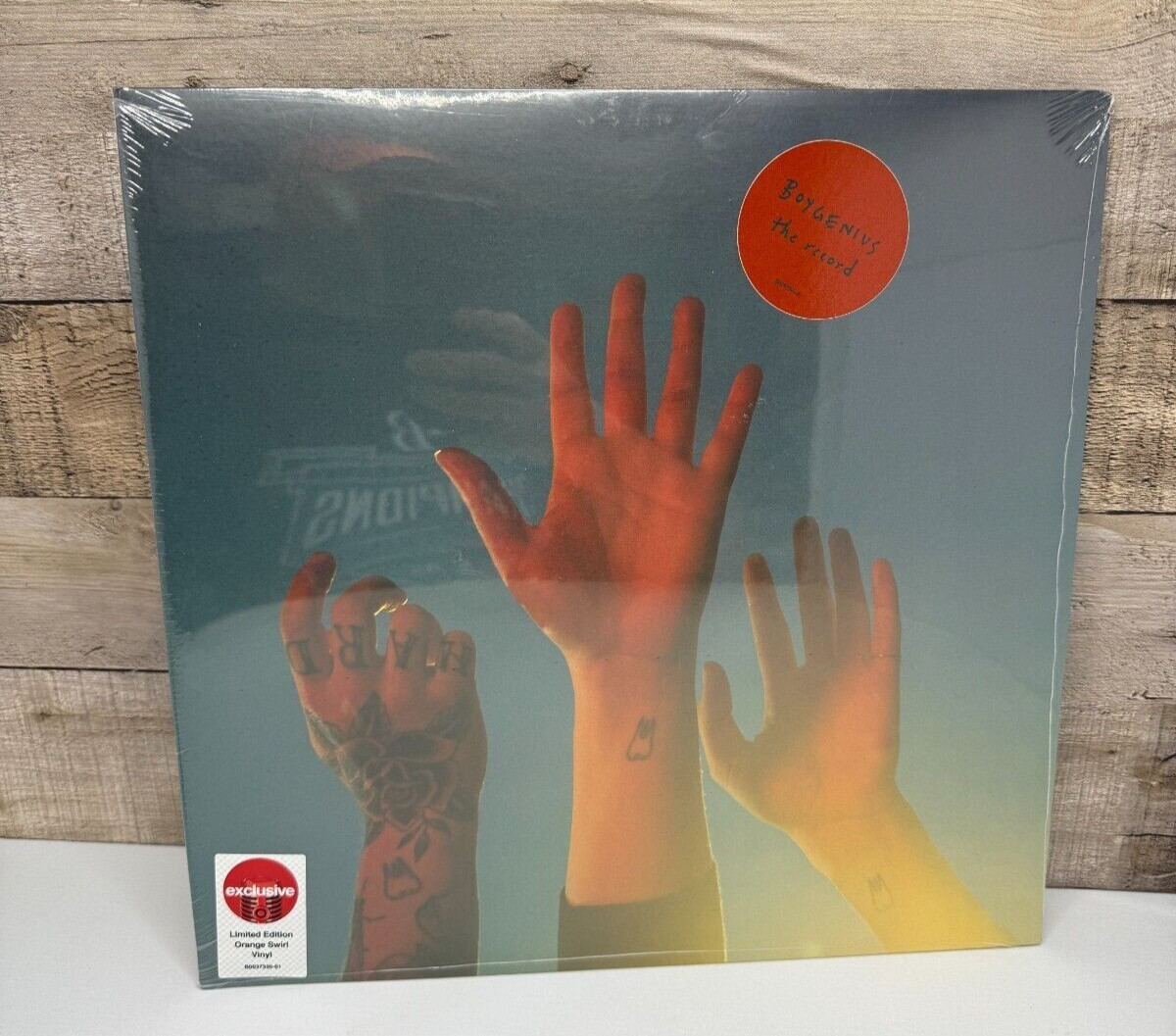 boygenius the record Vinyl LP Orange Crush Swirl Limited Edition NEW SEALED