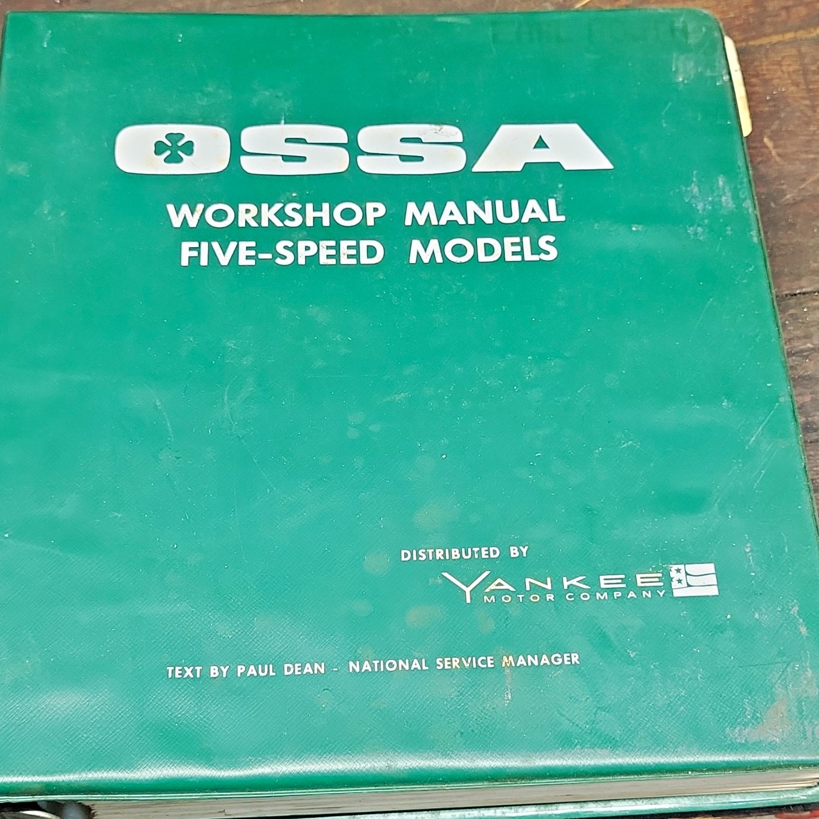 Ossa 1971-1972 OEM Factory Motorcycle Workshop Manual Yankee