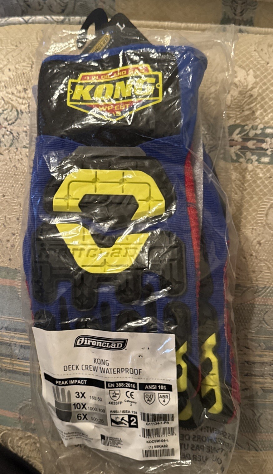Ironclad Performance Wear Kdc5w-04-L Winter Waterproof Gloves,L,Nylon Back,Pr Ironclad Performance Wear Kdc5w-04-L Winter Waterproof Gloves,L,Nylon Back,Pr