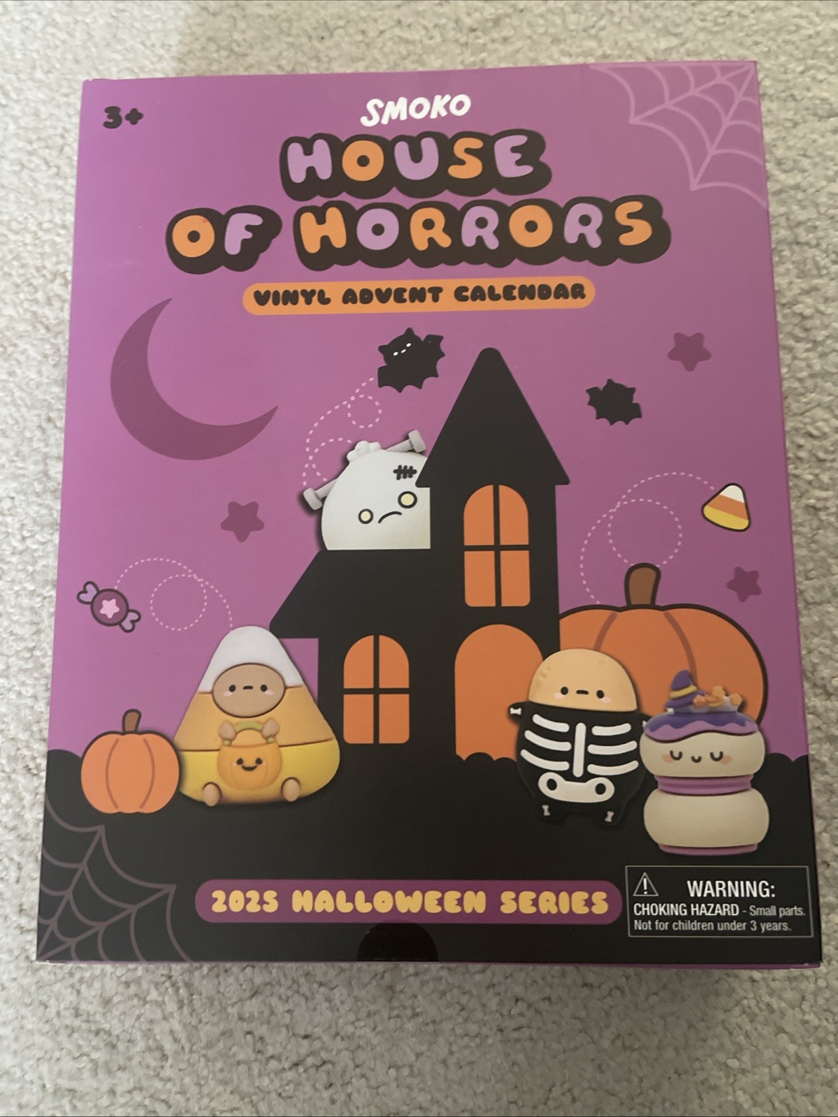 NIB Smoko 2025 Halloween House of Horrors ~ Mini Vinyl Figures Advent Calendar