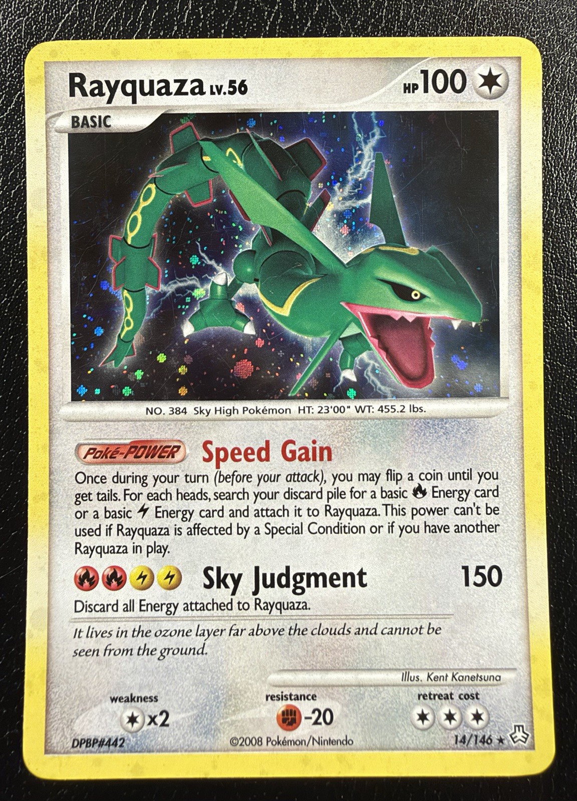 Rayquaza Lv.56 14/146 Legends Awakened Holo Rare MP