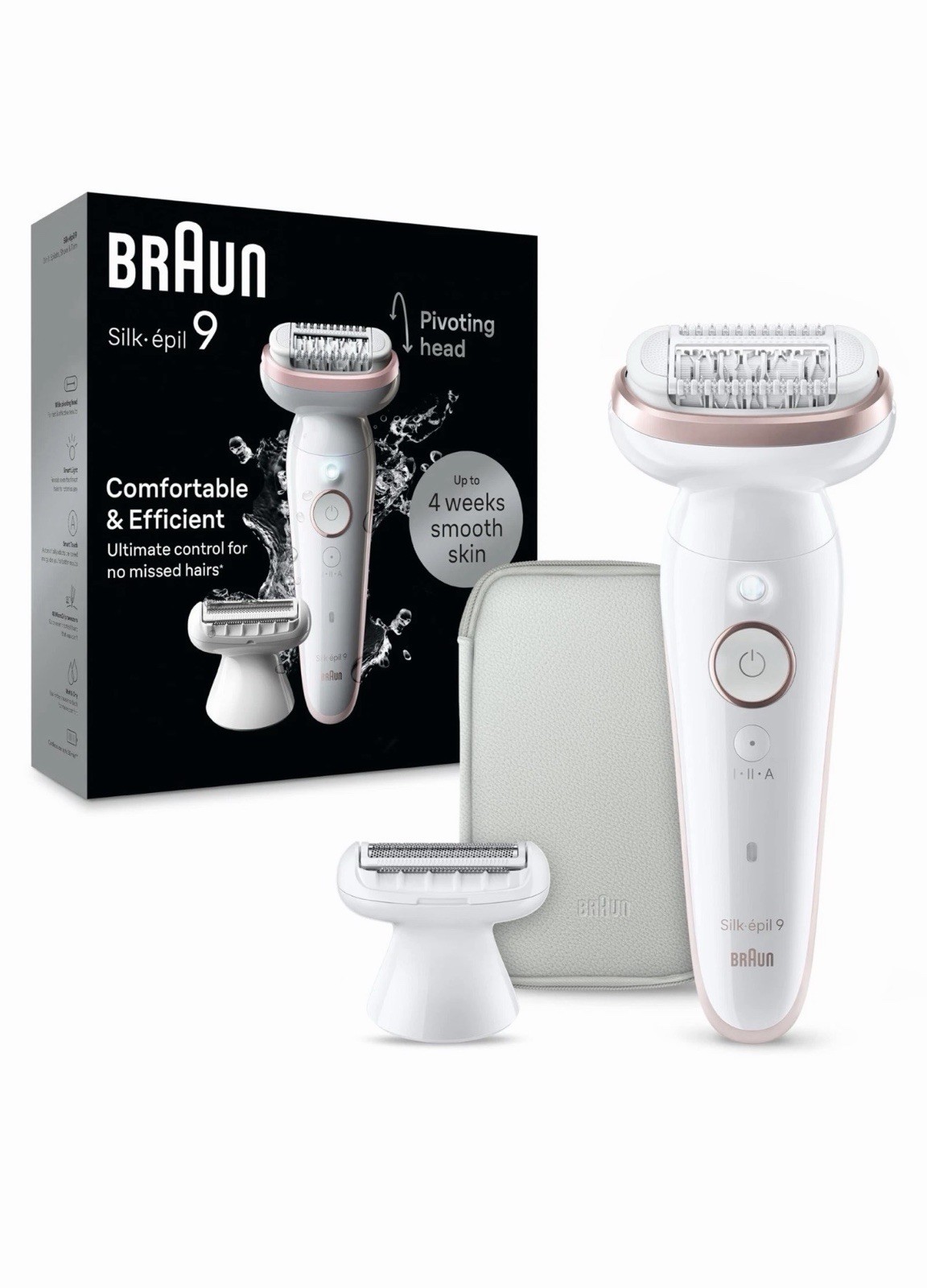 Braun Silk-épil 9 SES9-030 Epilator Hair Removal Shaver BRAND NEW SEALED Braun Silk-épil 9 SES9-030 Epilator Hair Removal Shaver BRAND NEW SEALED