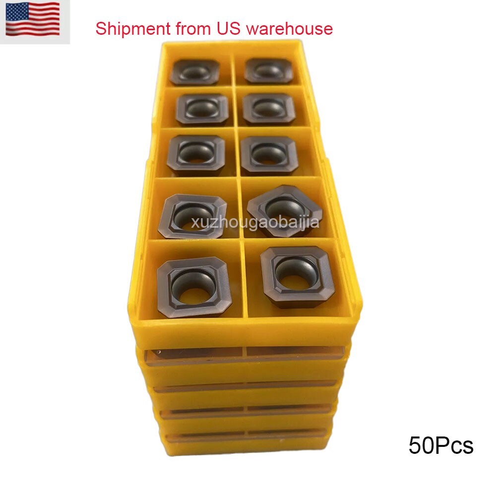 50 piece/ 5Box  SEKT1204AFTN-FK CNC carbide milling insert SEHT 1204 For KM12