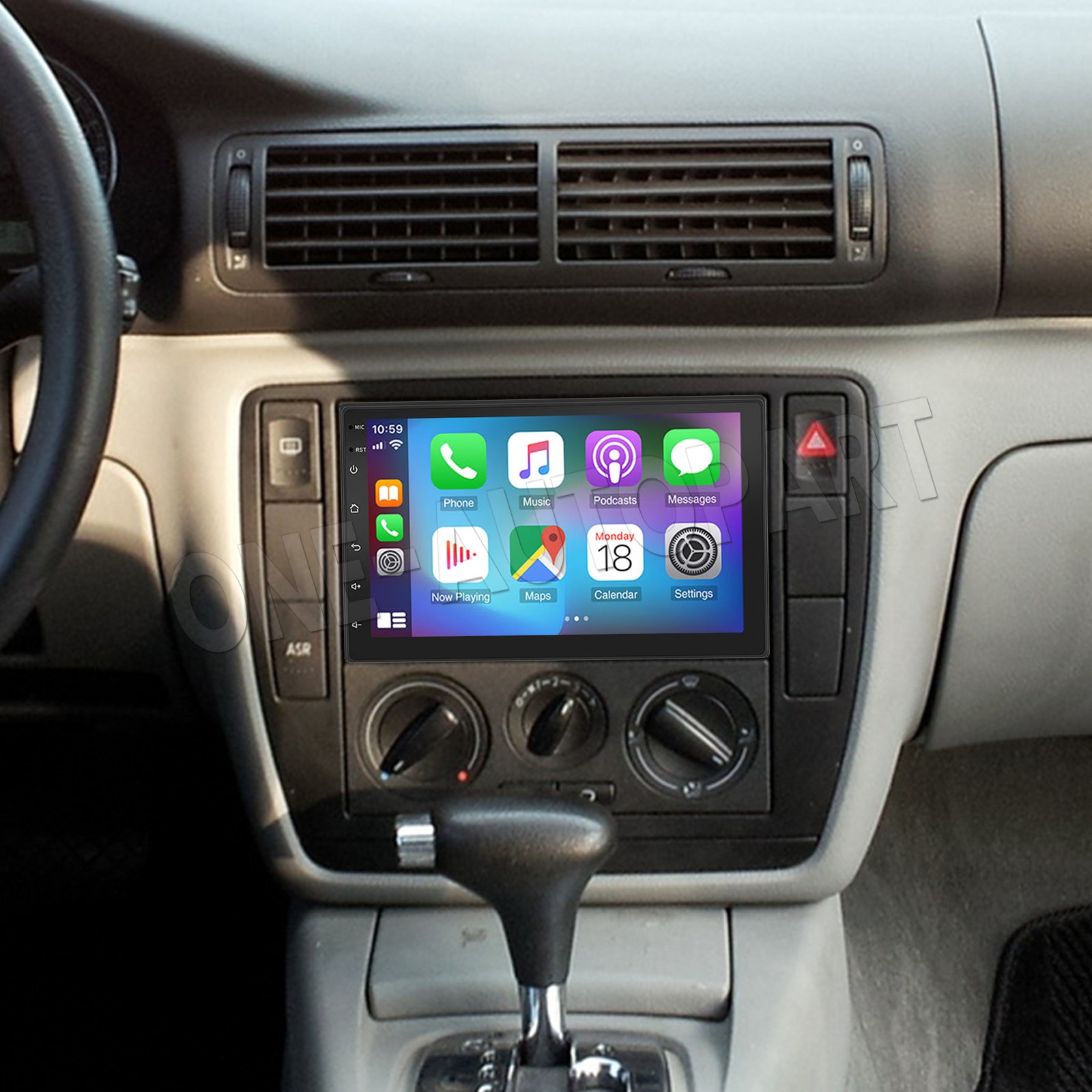 7\'\' Car Radio Stereo For VW Passat 2001-2004 2005 Android Auto Apple CarPlay GPS