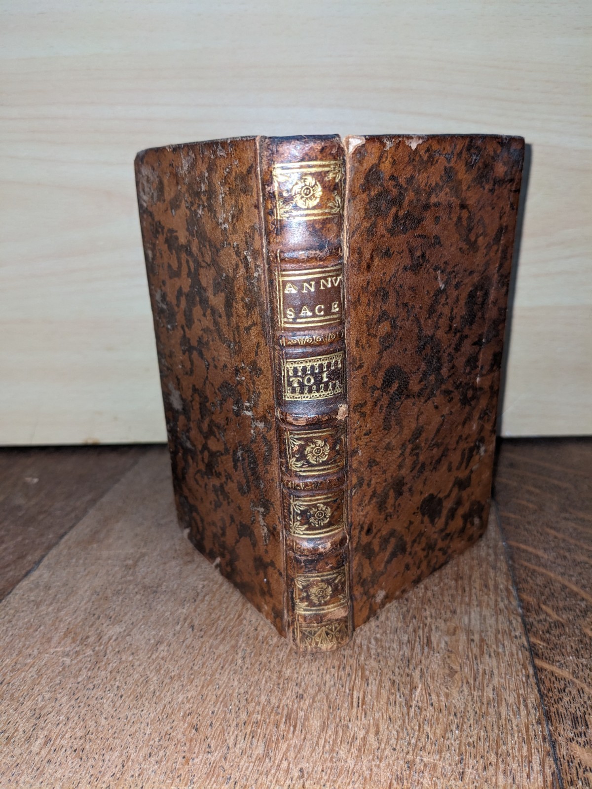 antique book-Petro Justo Sautel - Annus sacer poeticus T 1 - 1679