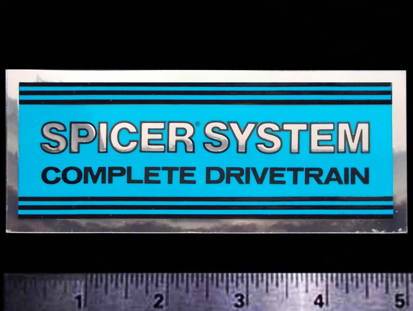 DANA - SPICER Complete Drivetrain - Orig. Vintage 70’s 80’s Racing Decal/Sticker DANA - SPICER Complete Drivetrain - Orig. Vintage 70’s 80’s Racing Decal/Sticker