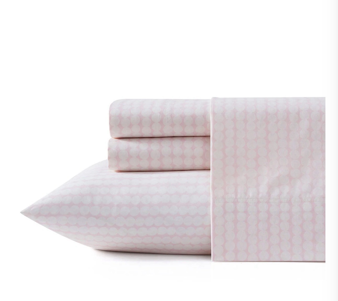 Marimekko Pikku Rasymatto Pink Queen Sheet Set Percale Cotton 4 Pc Dot NEW Marimekko Pikku Rasymatto Pink Queen Sheet Set Percale Cotton 4 Pc Dot NEW