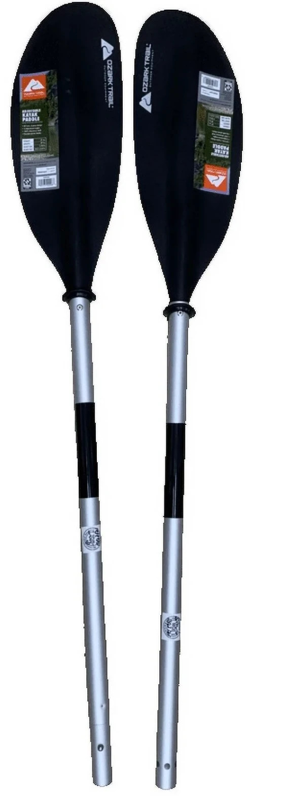 Ozark Trail Adjustable Black Aluminum Kayak Paddle, 87 inch Ozark Trail Adjustable Black Aluminum Kayak Paddle, 87 inch