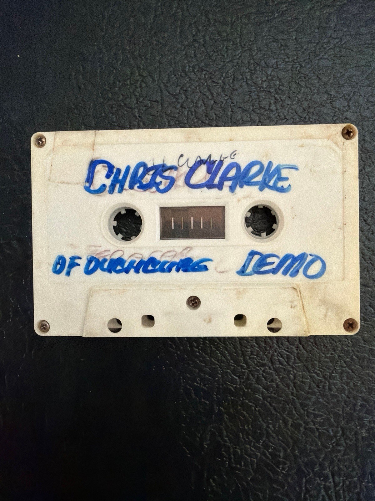 Vintage Chris Clarke Demo Cassette Tape Cowpunk Slash Records 415 Area Code Rare