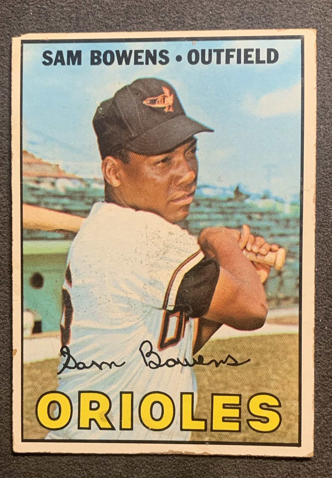 1967 Topps - Sam Bowens #491