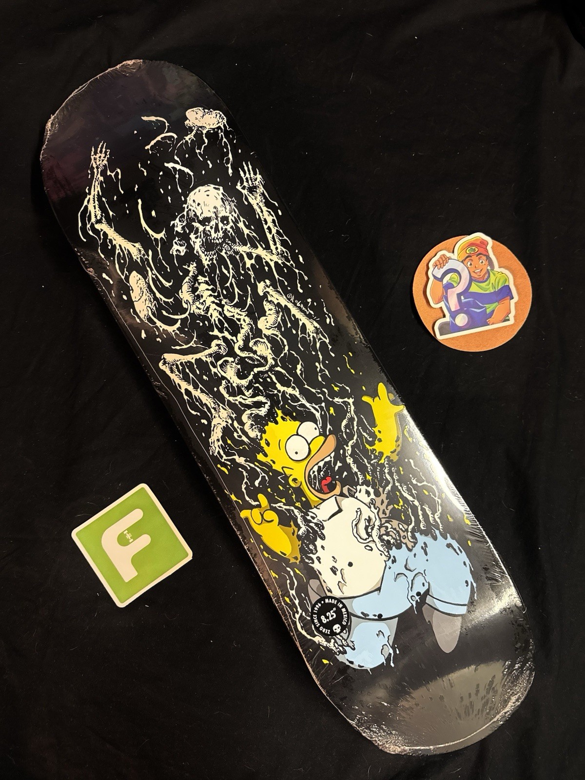 RARE Homer Simpson Jamie Thomas Springfield Massacre Zero Skateboard Deck LE
