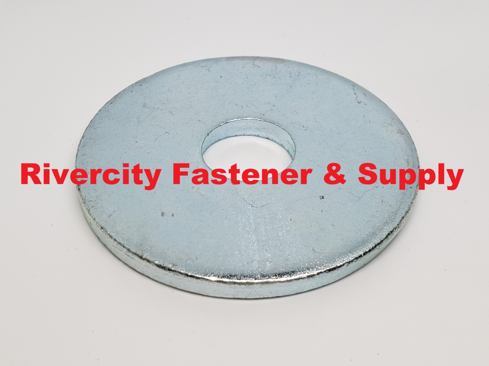 M20 Extra Thick Flat Fender Washers 20mm x 75mm x 6mm Thick Washer Zinc
