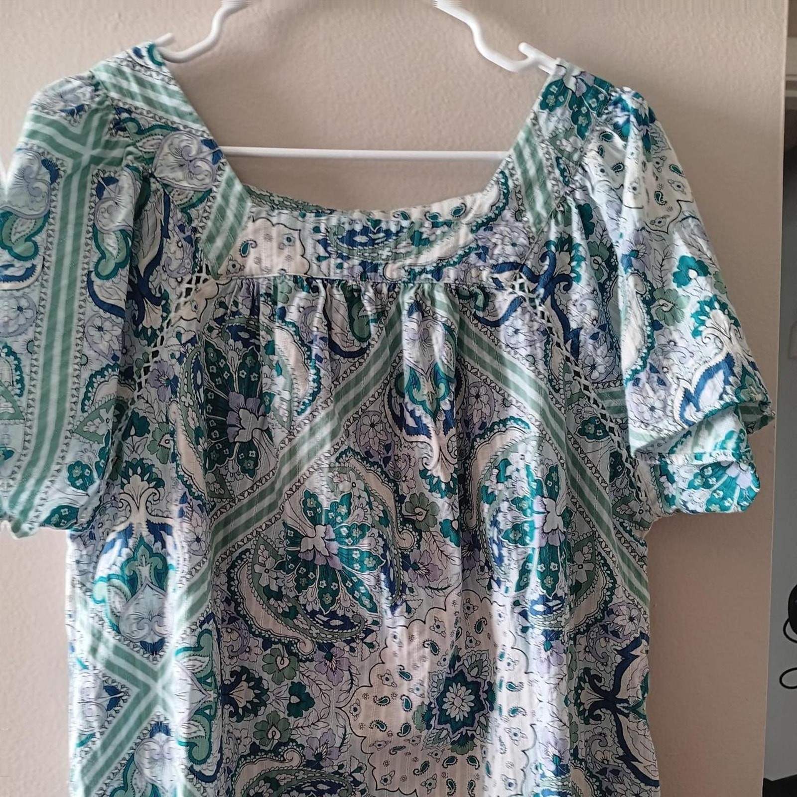 Lane Bryant Size 10/12 (fits large) Boho top