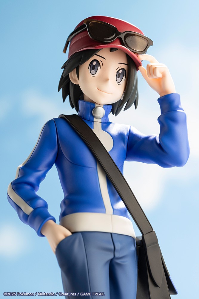 Kotobukiya 1/8 Pok?mon Calem with Froakie ARTFX J STATUE