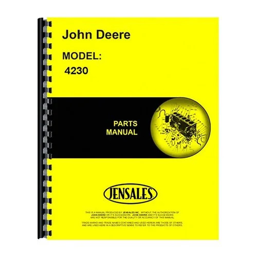 Parts Manual fits John Deere 4230
