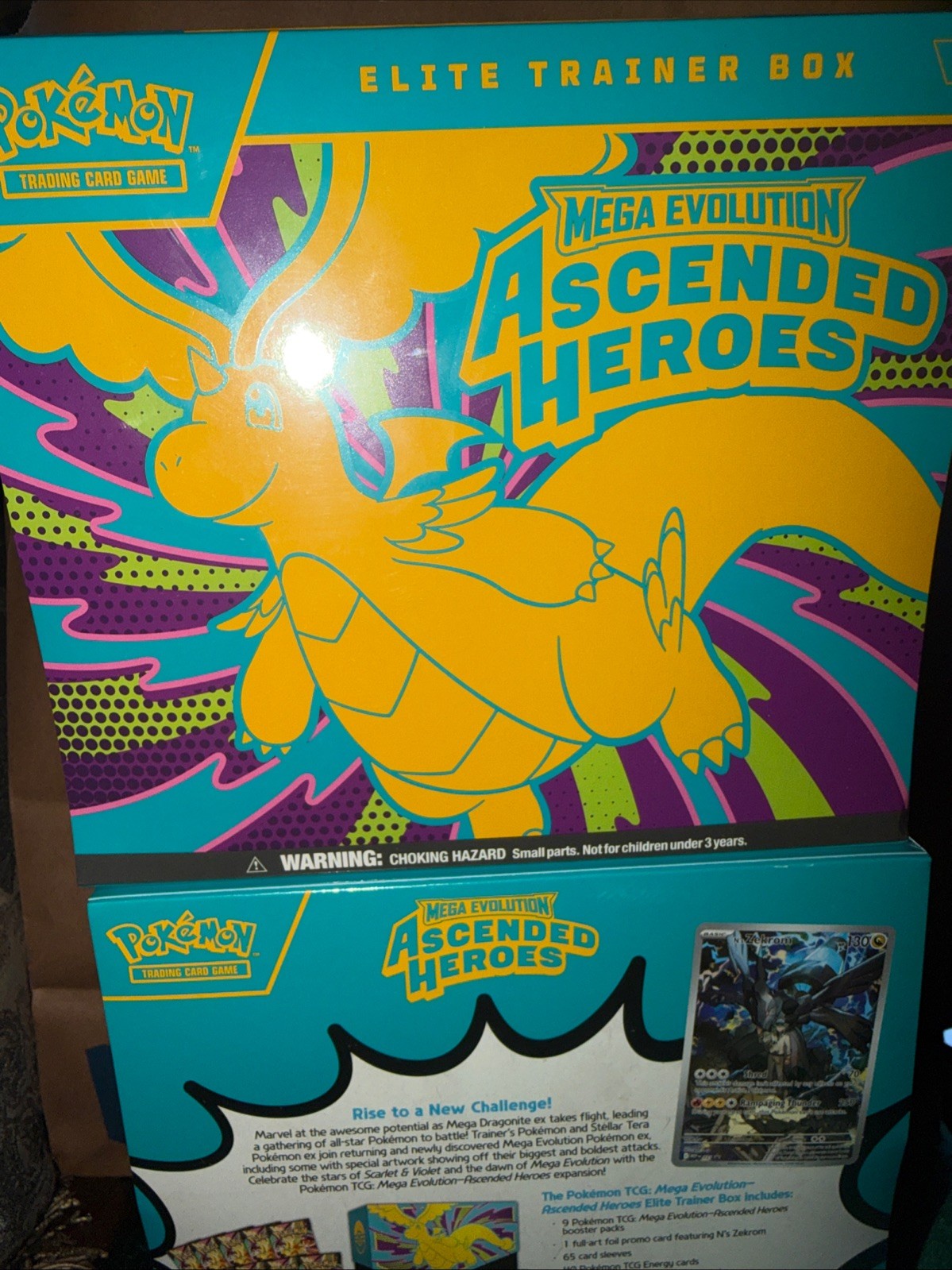 Pokemon Center Ascended Heroes Elite Trainer Box SEALED ETB Pokemon Center Ascended Heroes Elite Trainer Box SEALED ETB