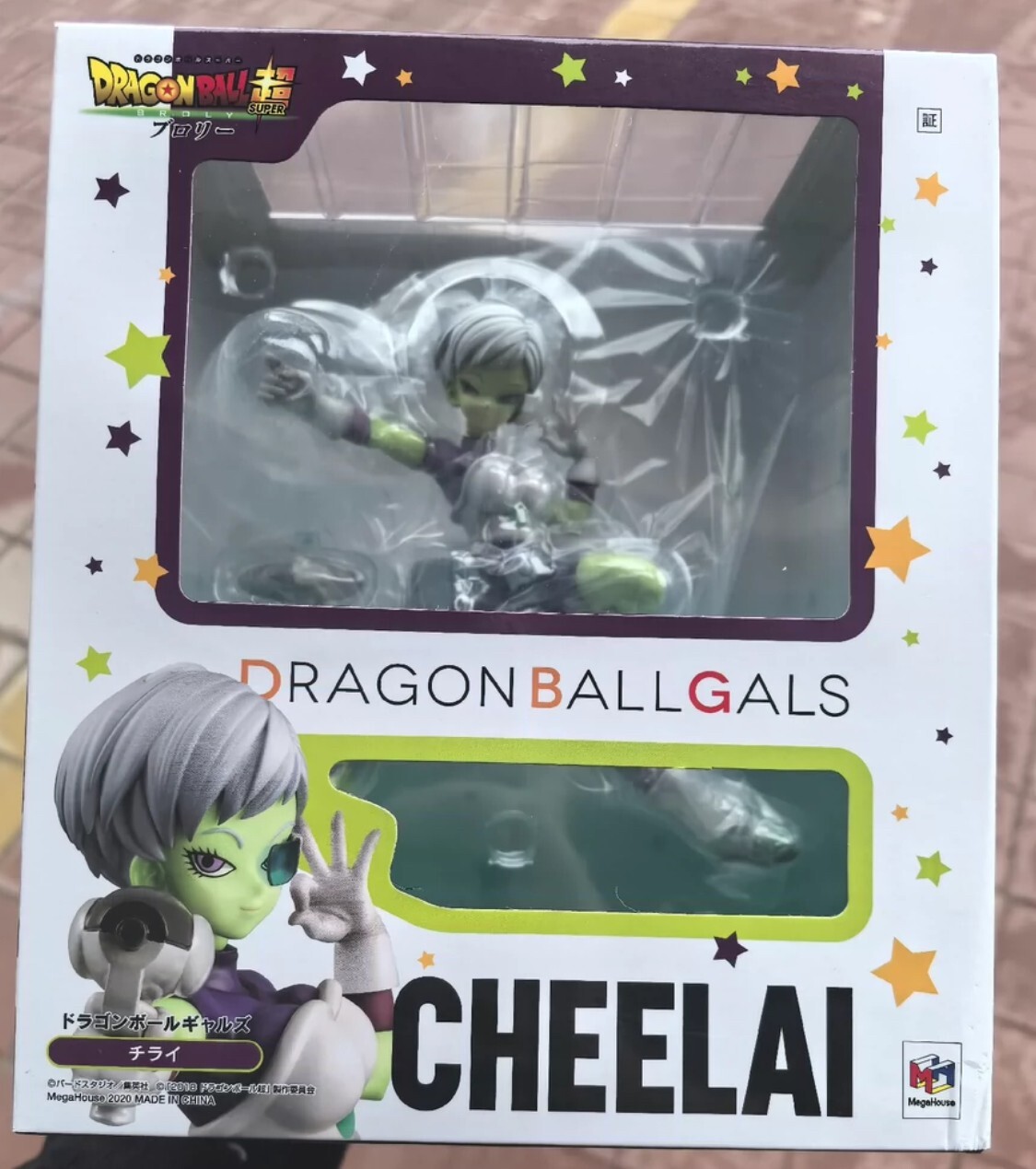Anime Dragon Ball Gals Figure MegaHouse Cheelai Model Toy Gift Brand New In Box