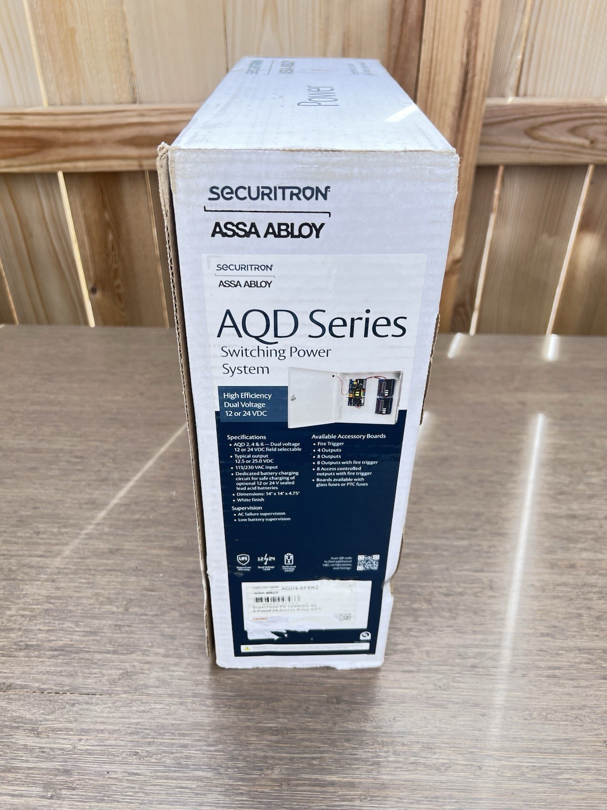 Securitron ASSA ABLOY | AQD4-8F8R2 | AQD4 Series Switching Power Supply w/ FAI Securitron ASSA ABLOY | AQD4-8F8R2 | AQD4 Series Switching Power Supply w/ FAI
