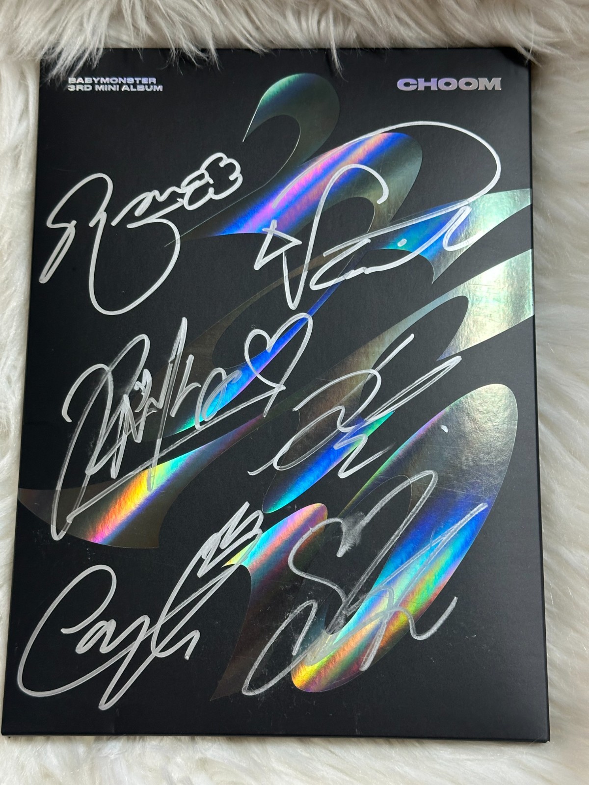 BabyMonster [CHOOM] - ALL MEMBER Autograph(Signed) PROMO ALBUM KPOP