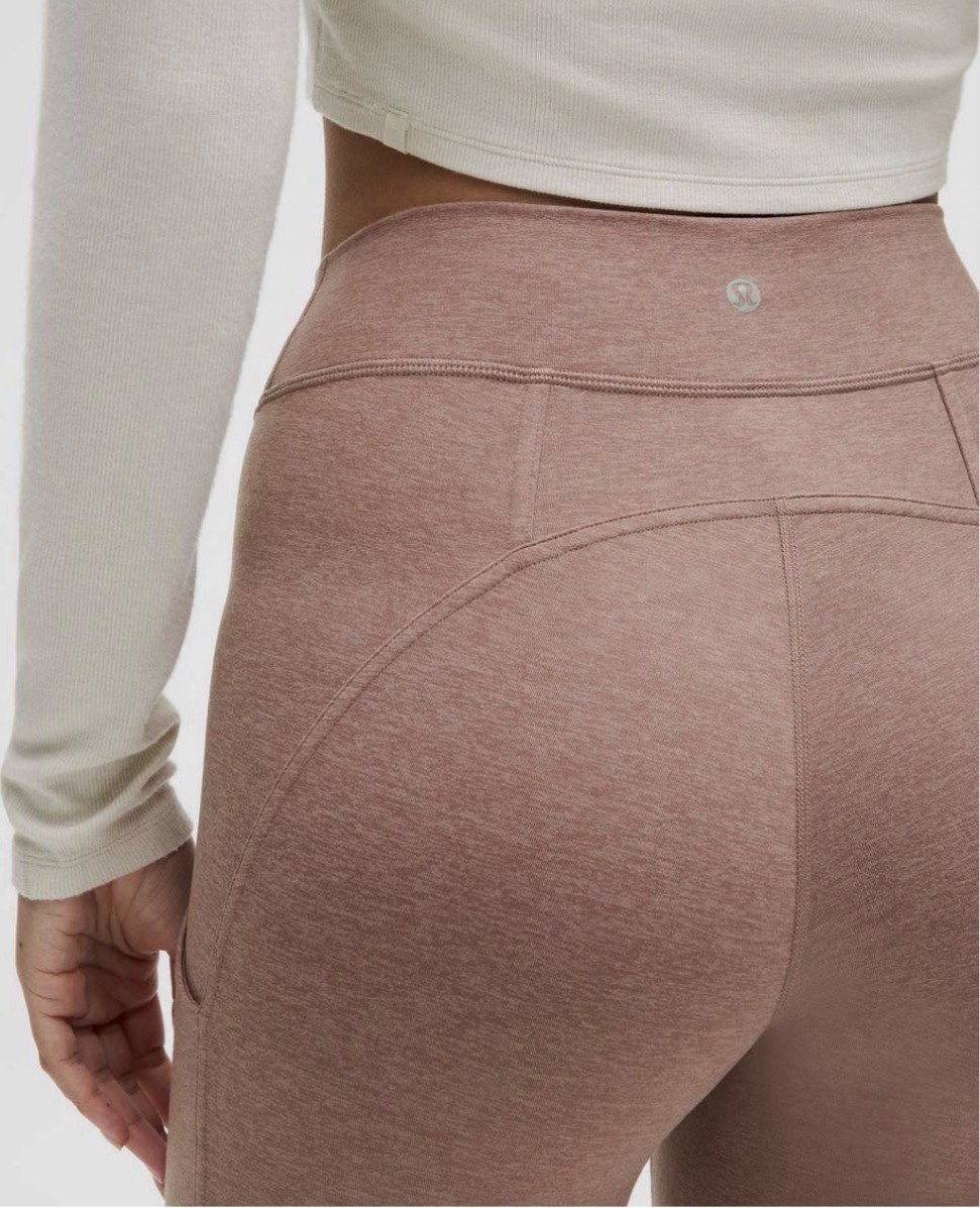 Lululemon Align Soft Sueded High-Rise Tight 28 Twilight Rose Size 8 EUC