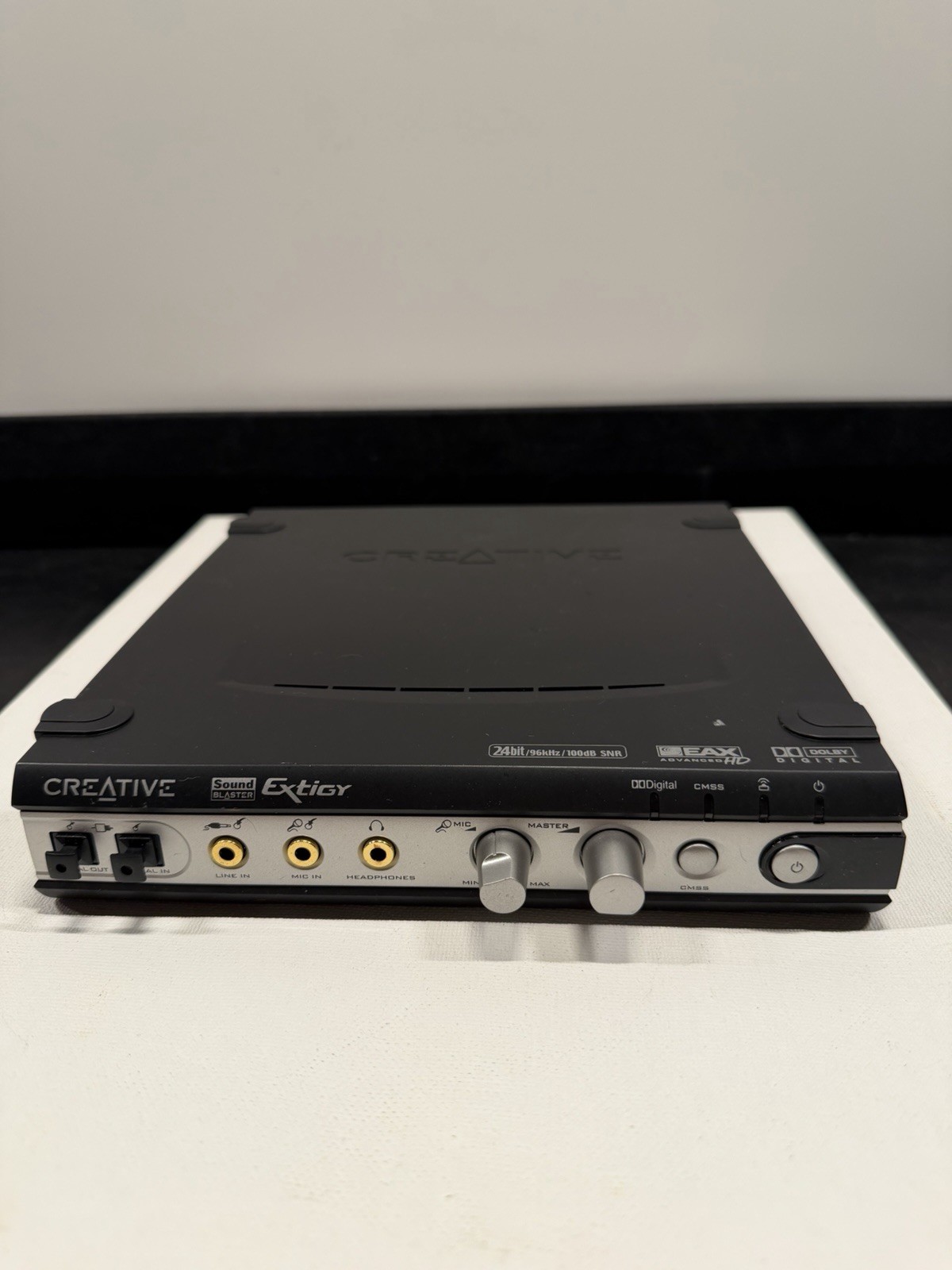 Creative Sound Blaster Extigy SB0130 External USB 5.1 Sound Card w/ Power Supply