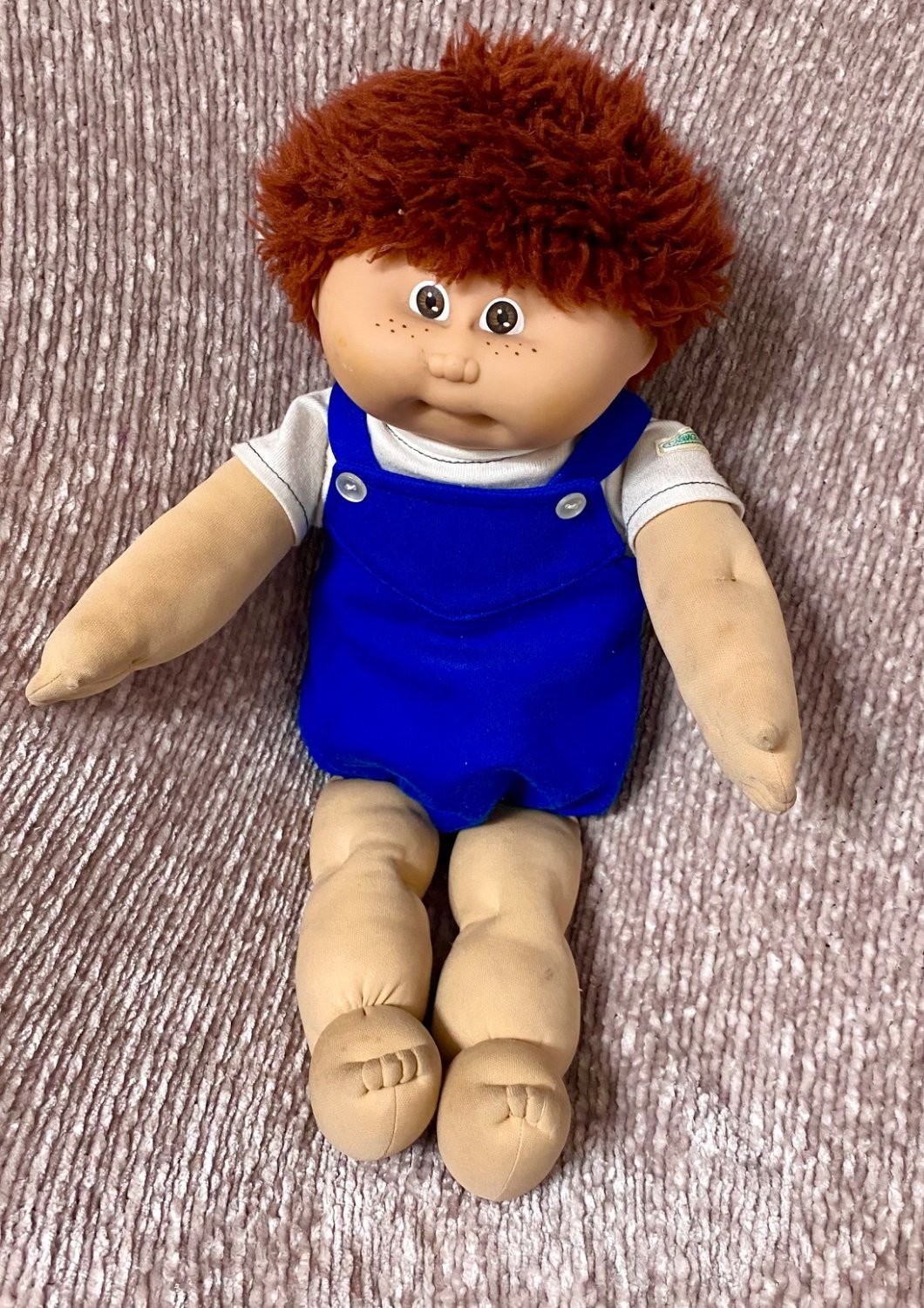 Jesmar Made In Spain Vintage Cabbage Patch Kids Boy FRECKLES original outfit Jesmar Made In Spain Vintage Cabbage Patch Kids Boy FRECKLES original outfit
