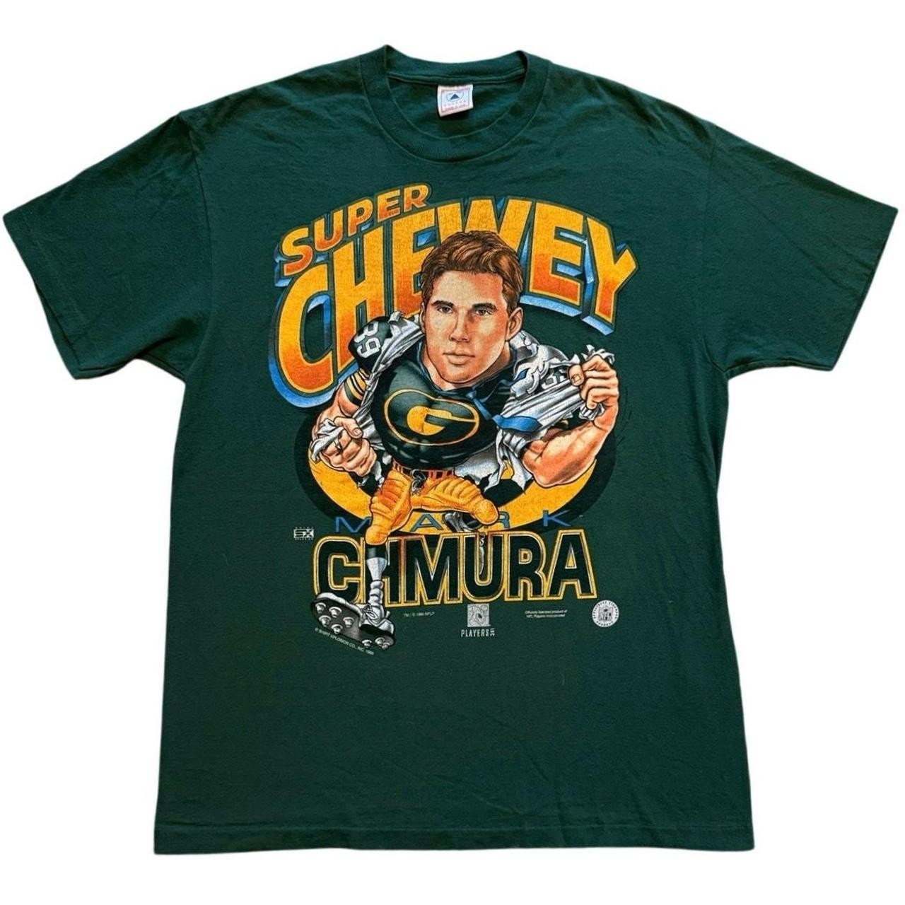VTG 1996 Delta Mark Chmura Packers T Shirt reprint VK17451