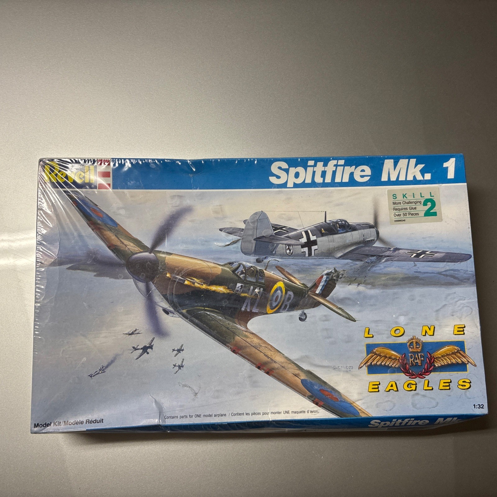 Revell Spitfire MK.1 Lone Eagles Plane Model 1/32 #4555 Nib Revell Spitfire MK.1 Lone Eagles Plane Model 1/32 #4555 Nib